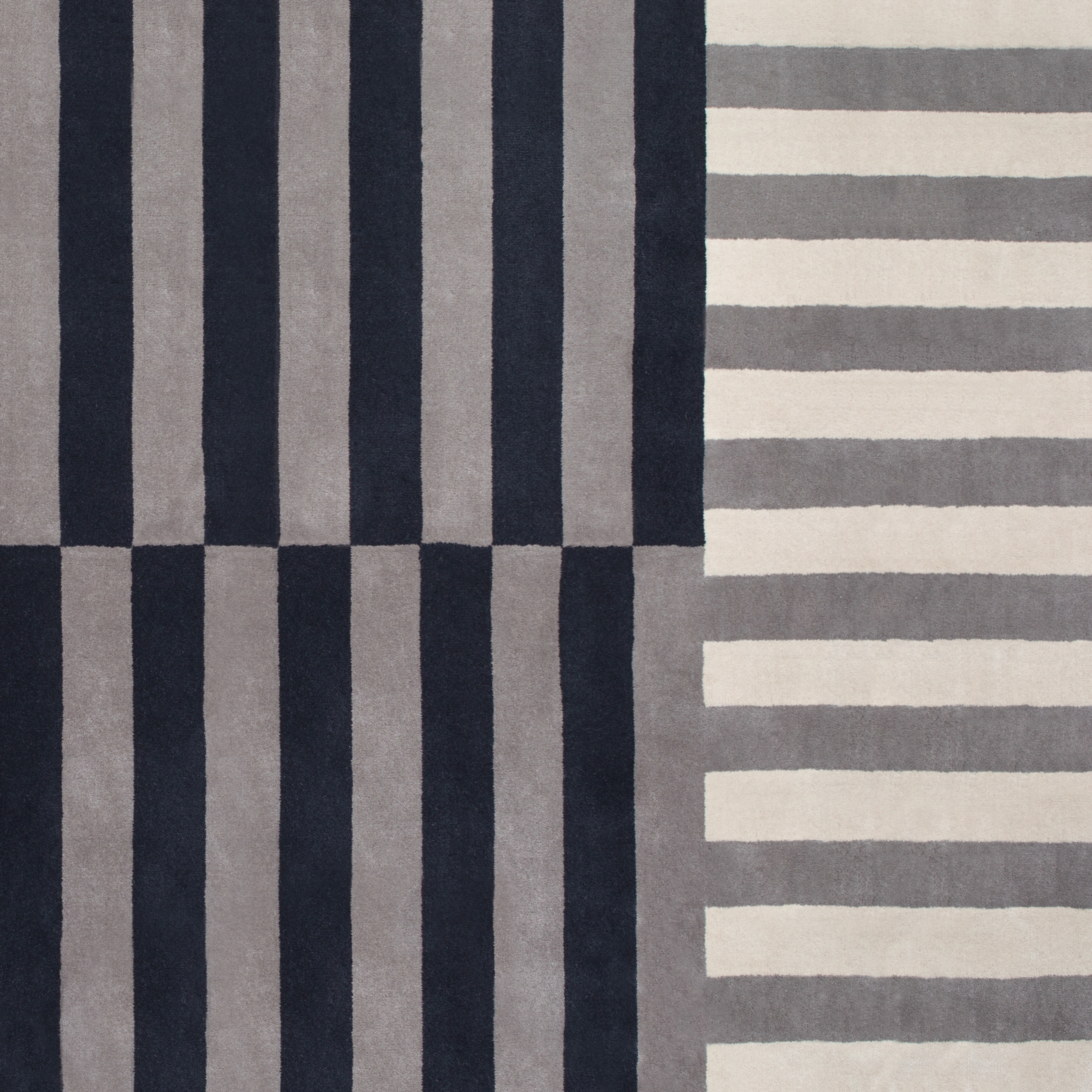 Stripe Rug Slate