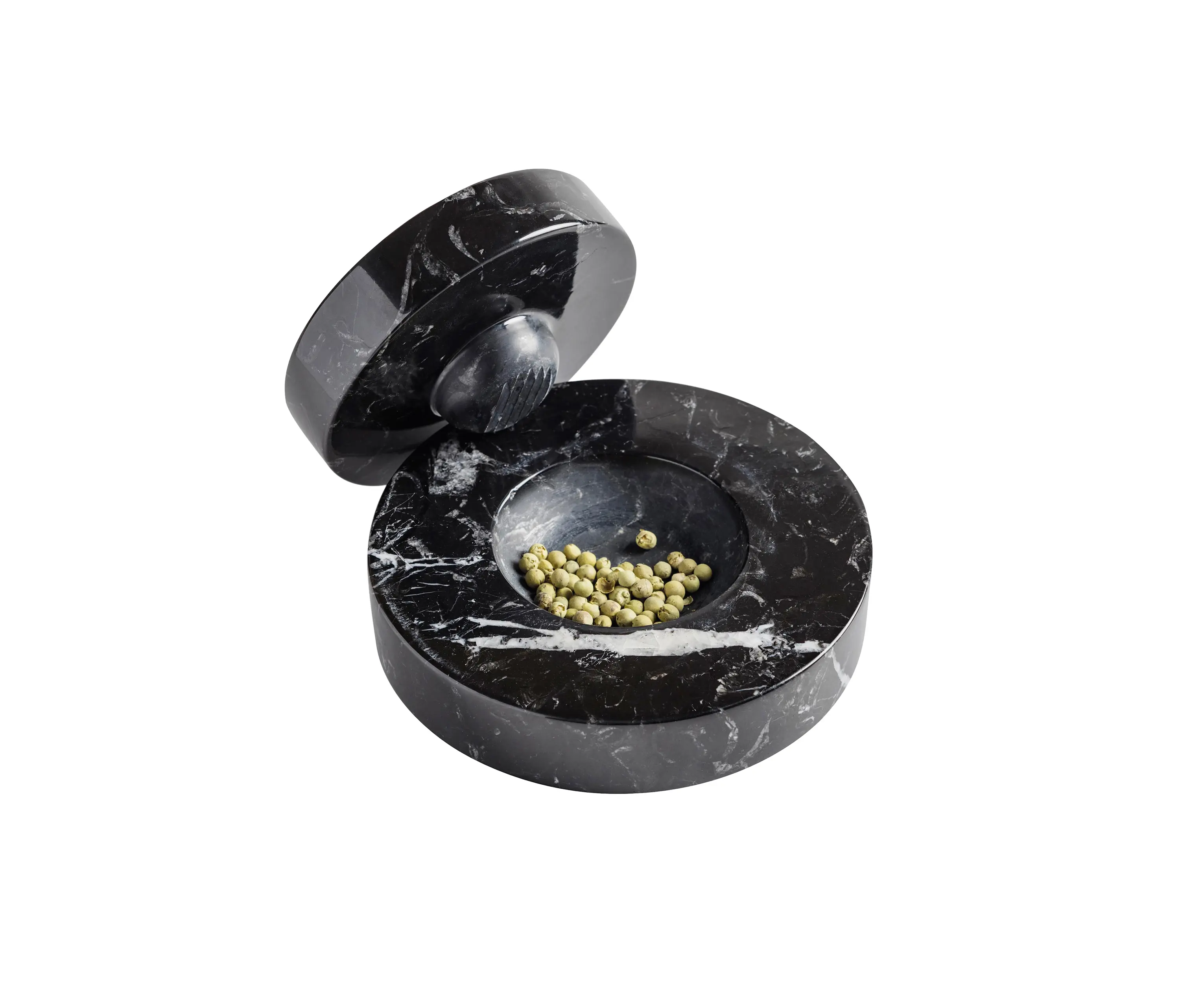 Hem Design Studio - Table Mortar Nero Marquina