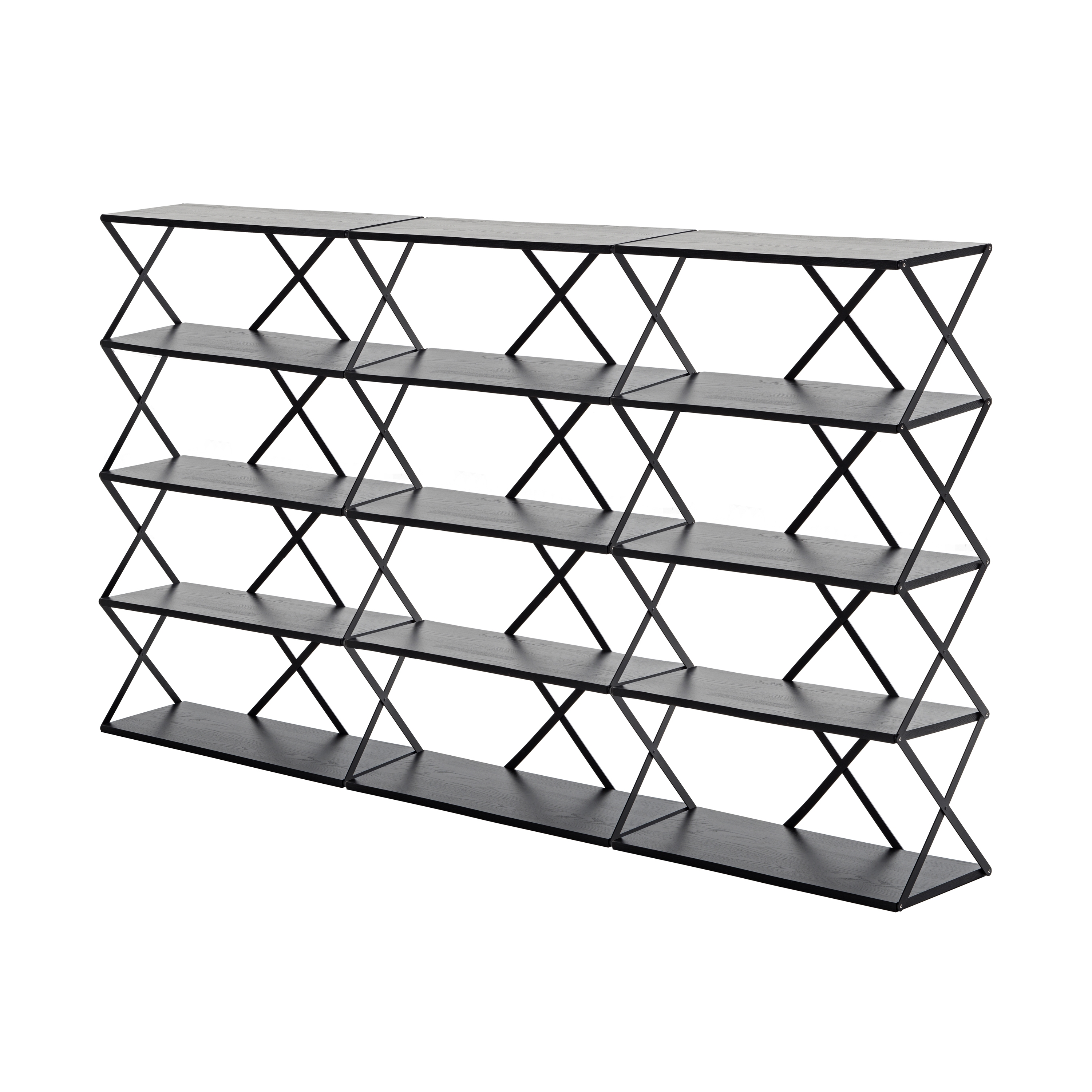 Mostra il prodotto Lift 15 Shelf Black del produttore Hem Design Studio