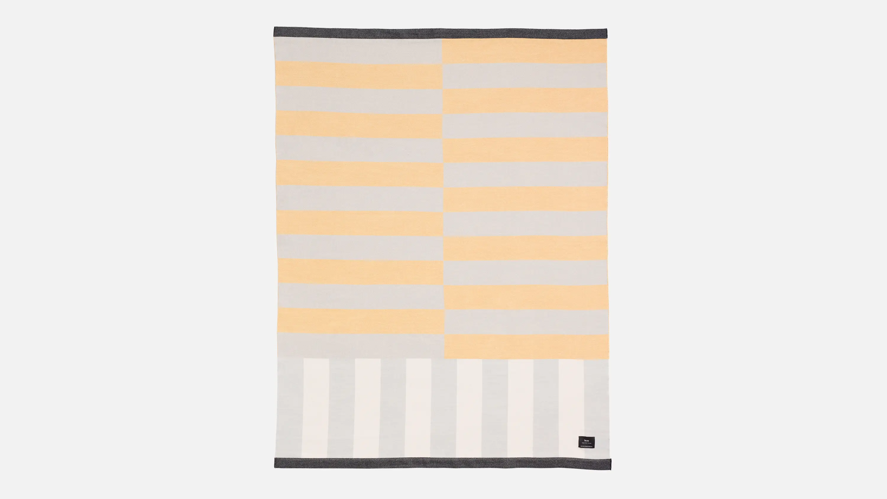 Hem Design Studio - Stripe Throw Grey/Nude