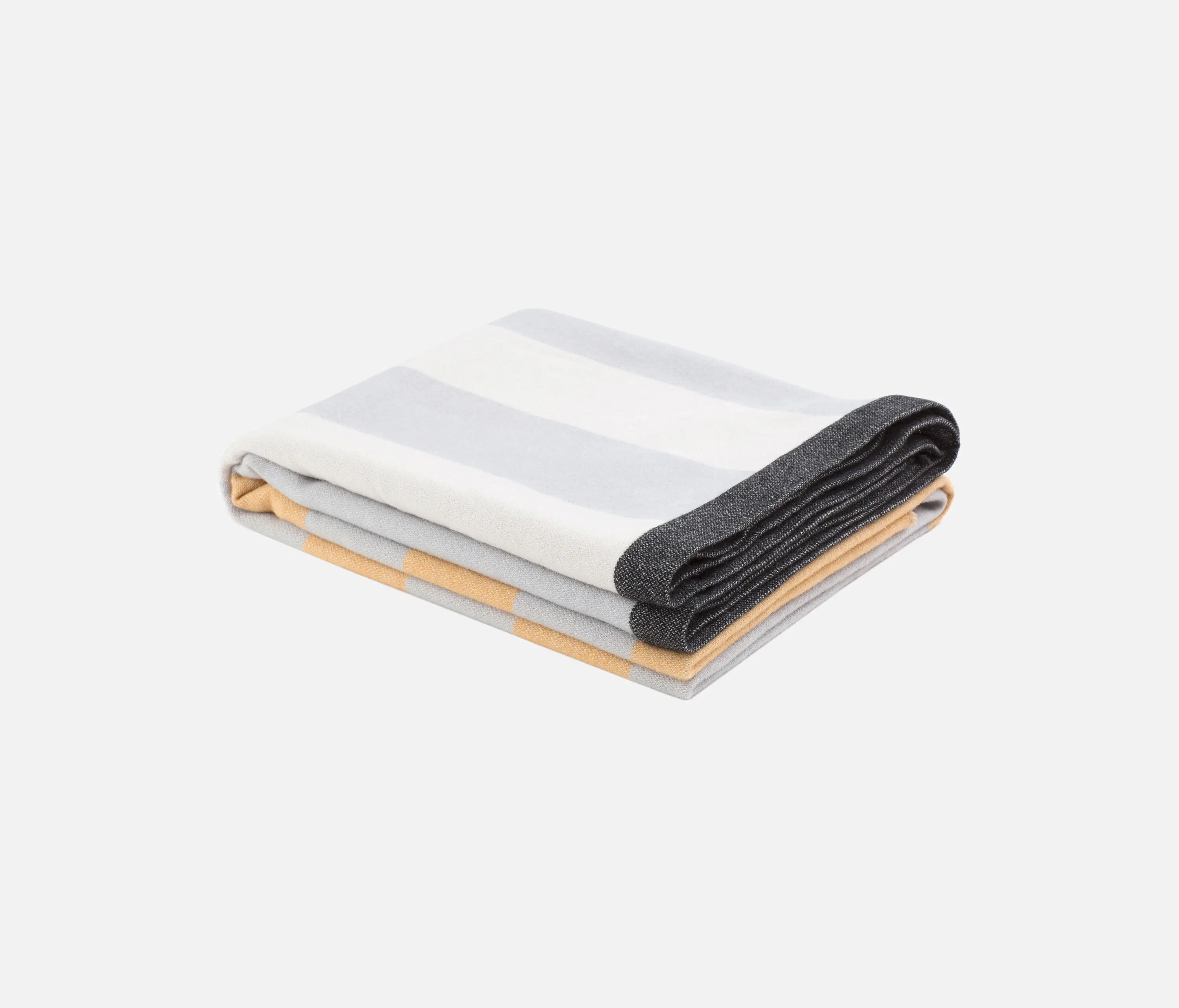 Hem Design Studio - Stripe Throw Grey/Nude
