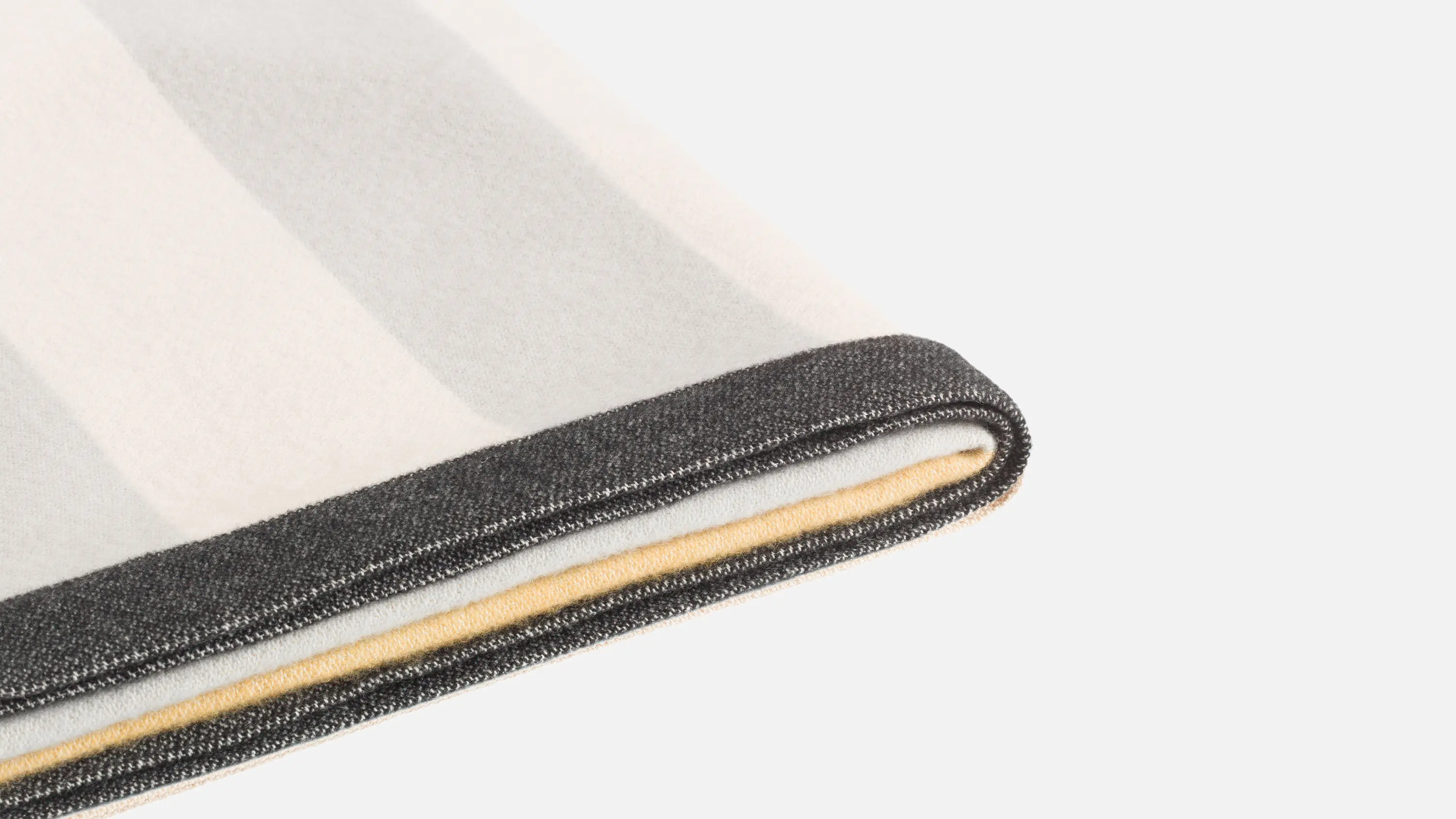 Hem Design Studio - Stripe Throw Grey/Nude