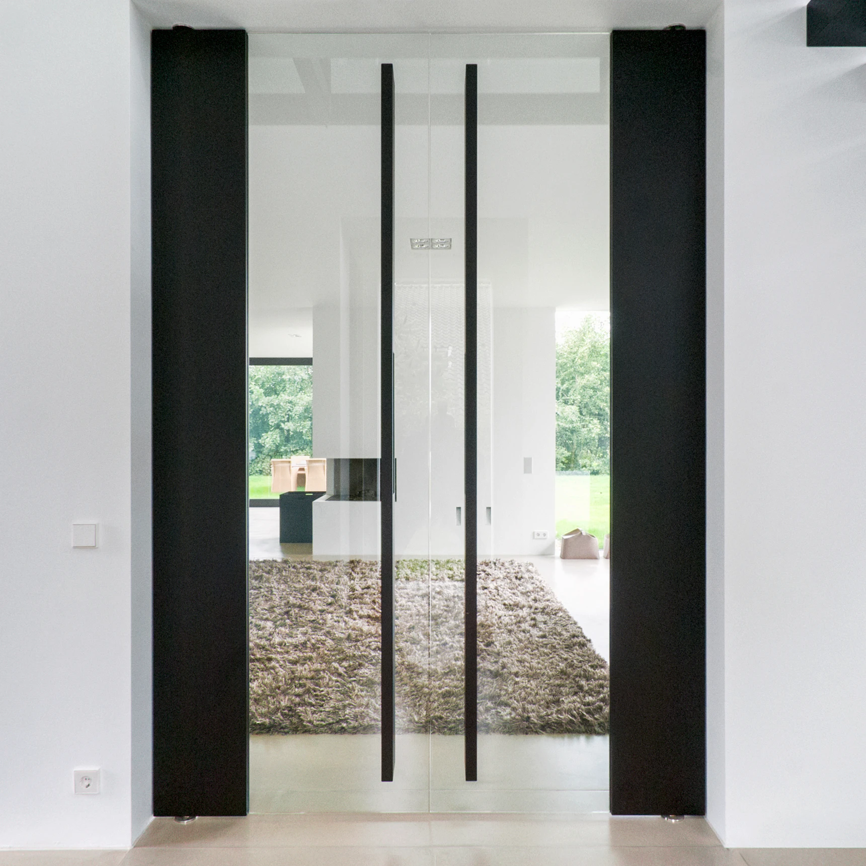 GLASS PIVOT DOORS