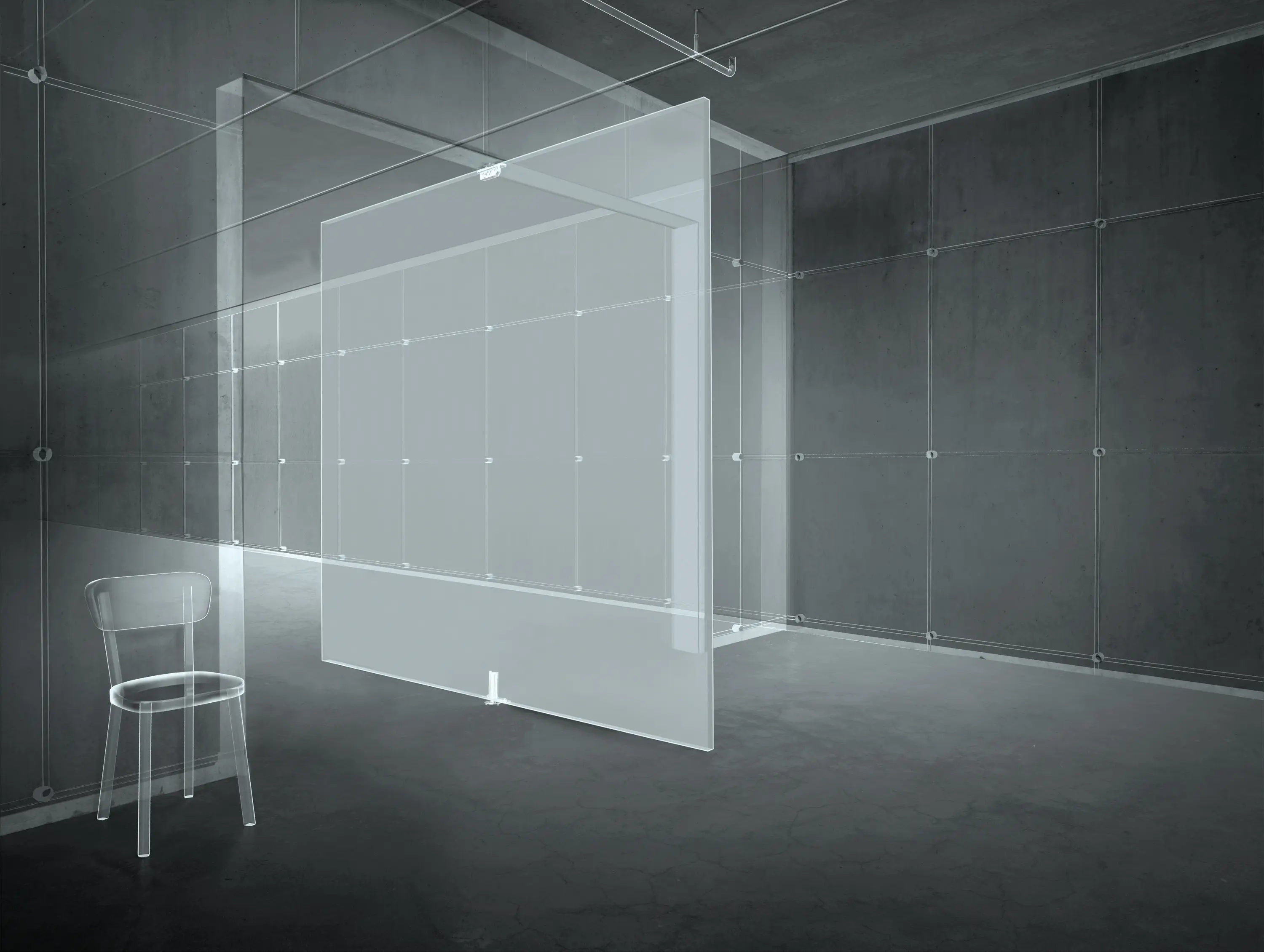 FritsJurgens - System 3 | Big White Pivot Door