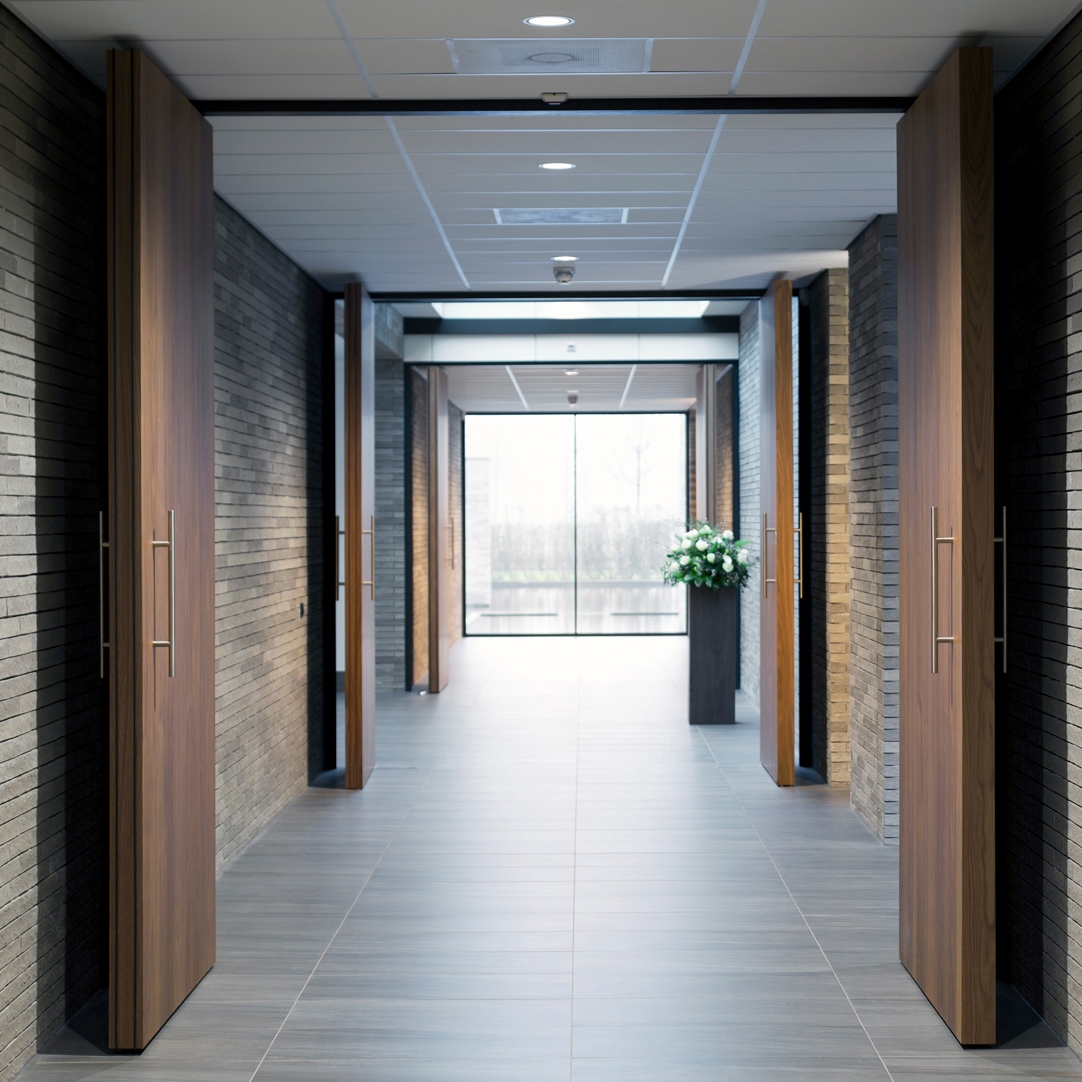 Display product System 3 | Big Wooden Pivot Door from manufacturer FritsJurgens