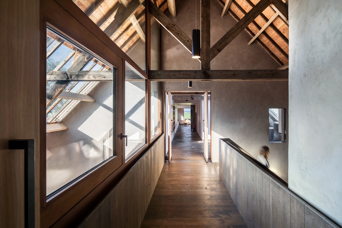 Read about project Elegant Pivot Doors in Exclusive Farmhouse