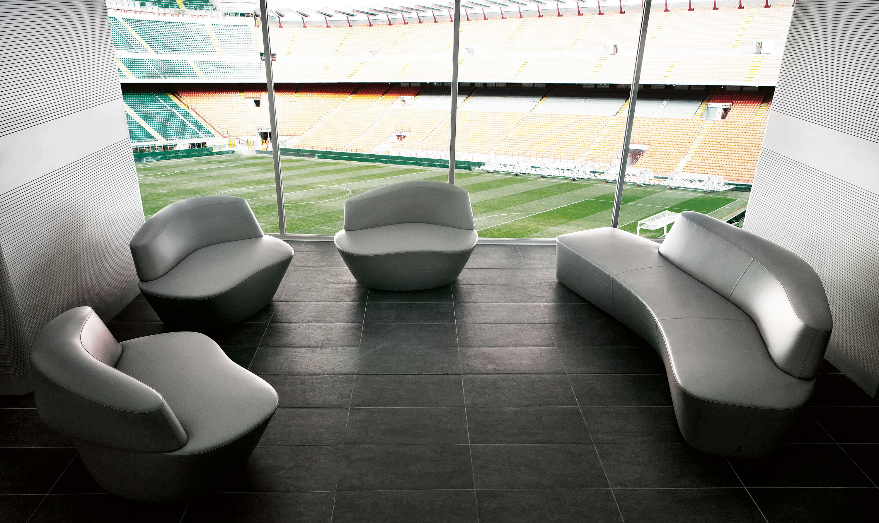 Erfahre mehr über das Projekt Giuseppe Meazza Stadium