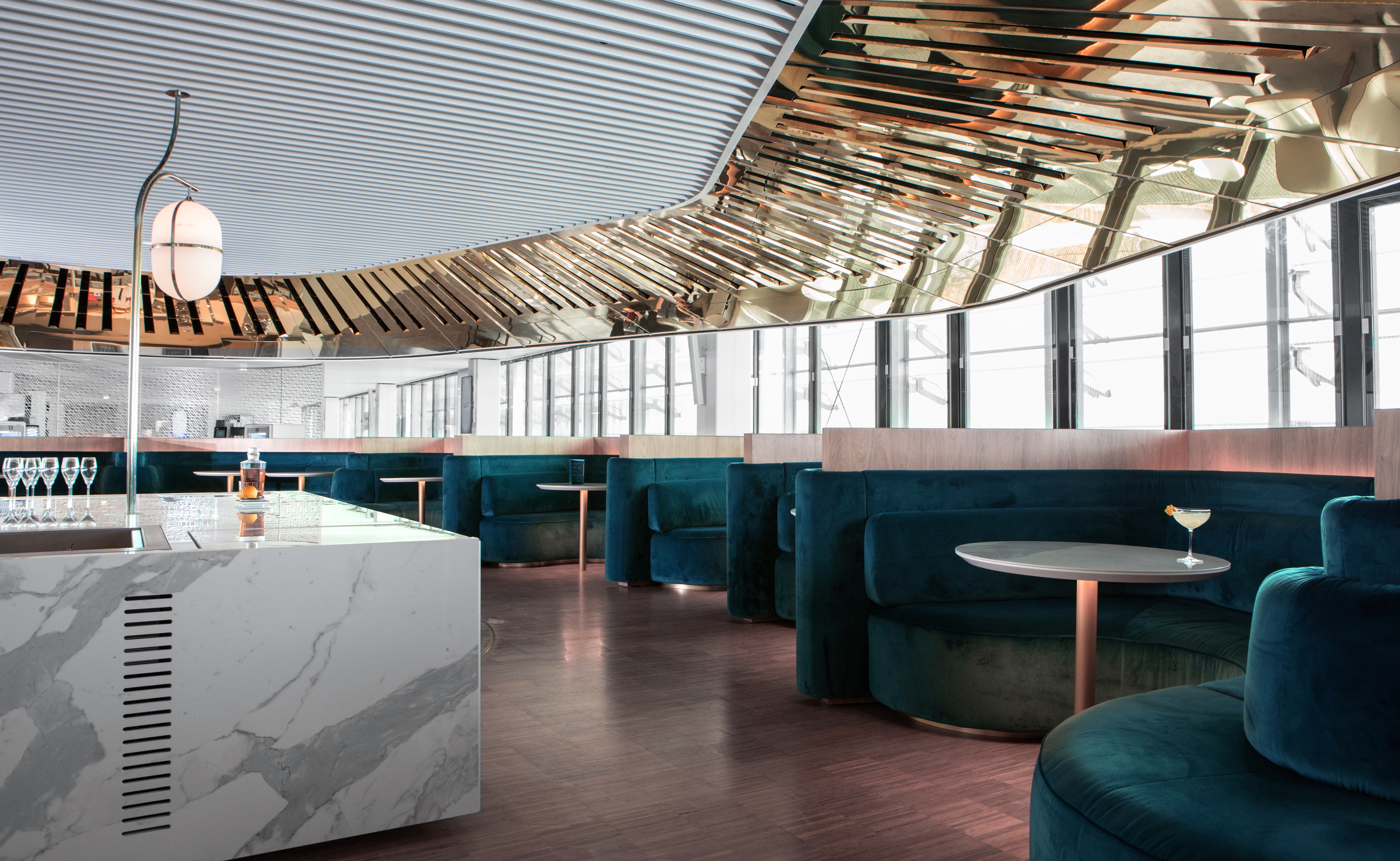 Read about project Air France business lounge
