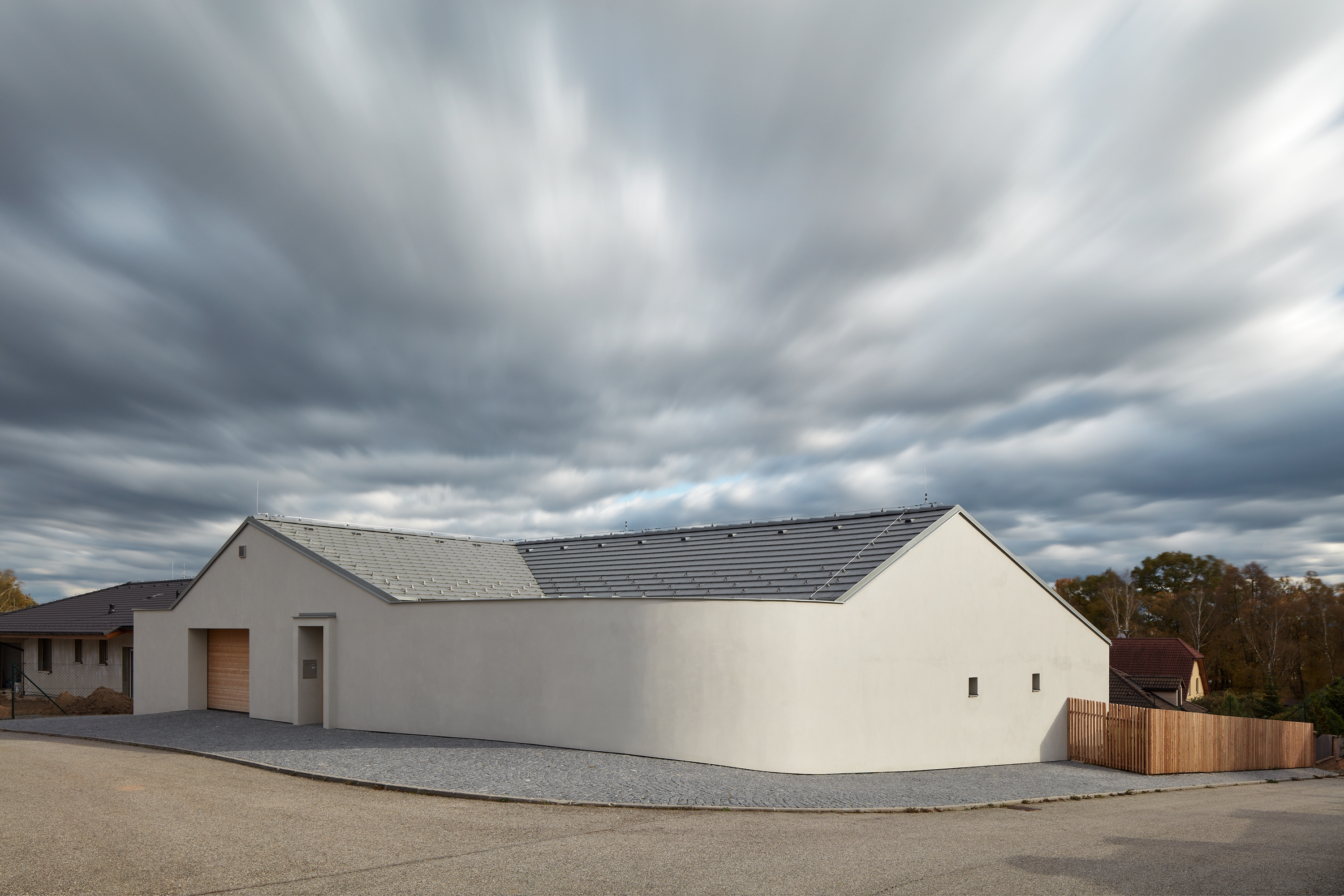 Leer sobre el proyecto Family house in Litvínovice