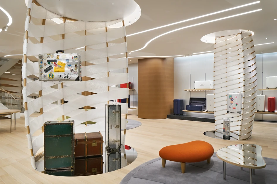RIMOWA apartamento magazine 建築 インテリア RIMOWA Celebrates Grand Re-Opening of Renovated Boutique in