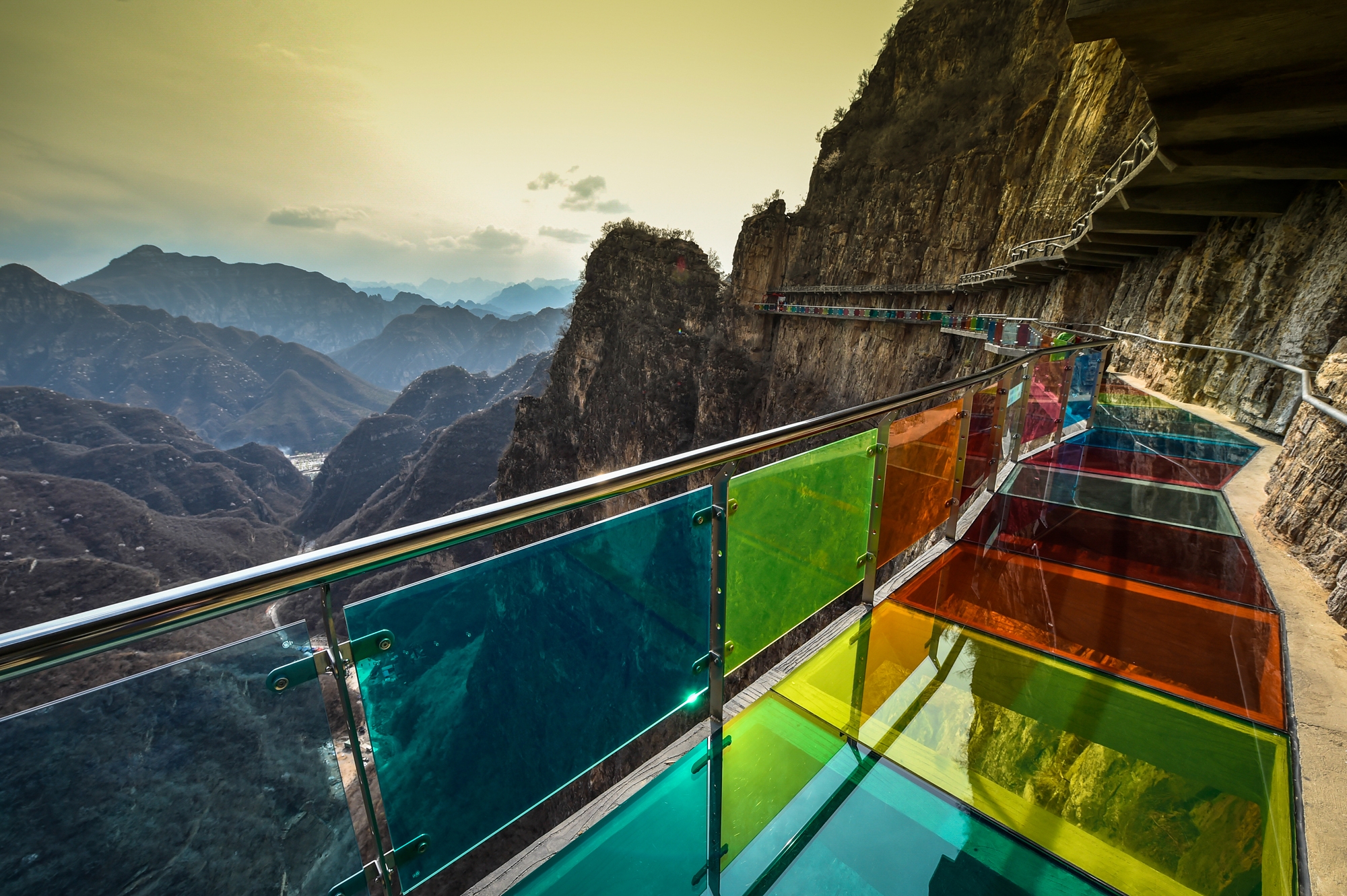 Read about project Rainbow Glass Cliff
