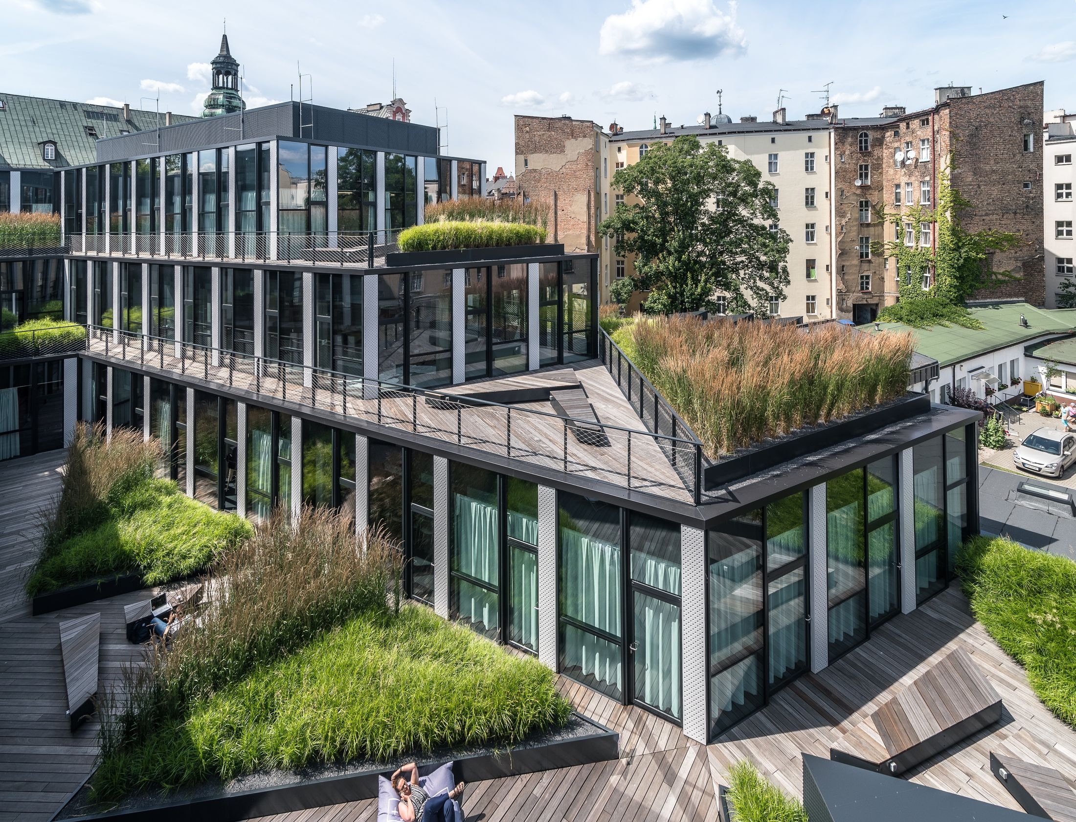 Read about project Office Building in Za bramka Street