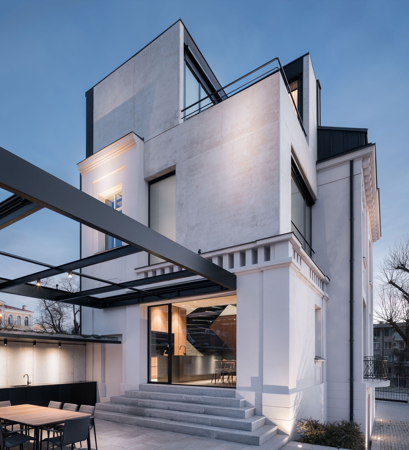 Read about project White Concrete Old House