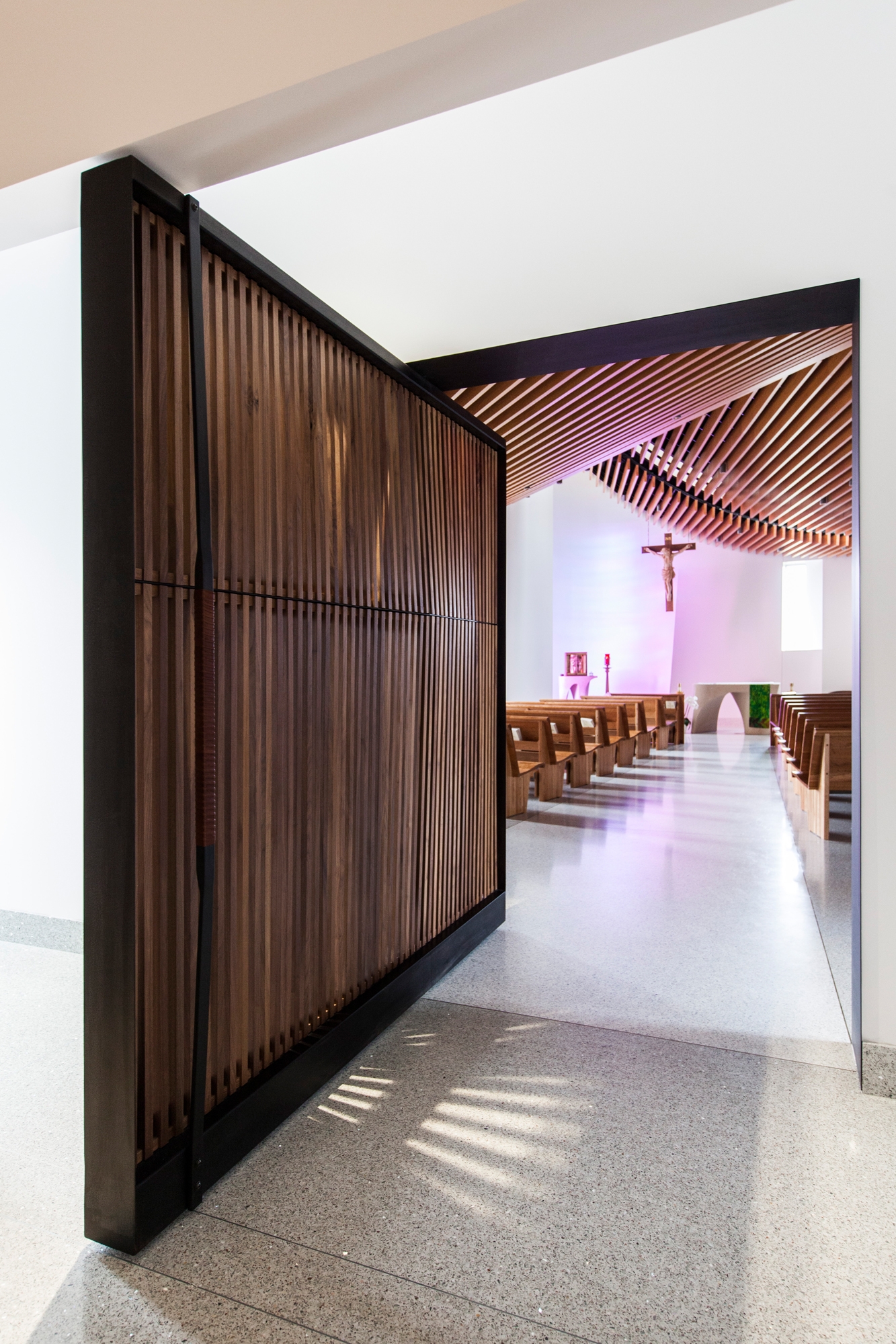 Read about project The pivot door of the St. Mary Chapel