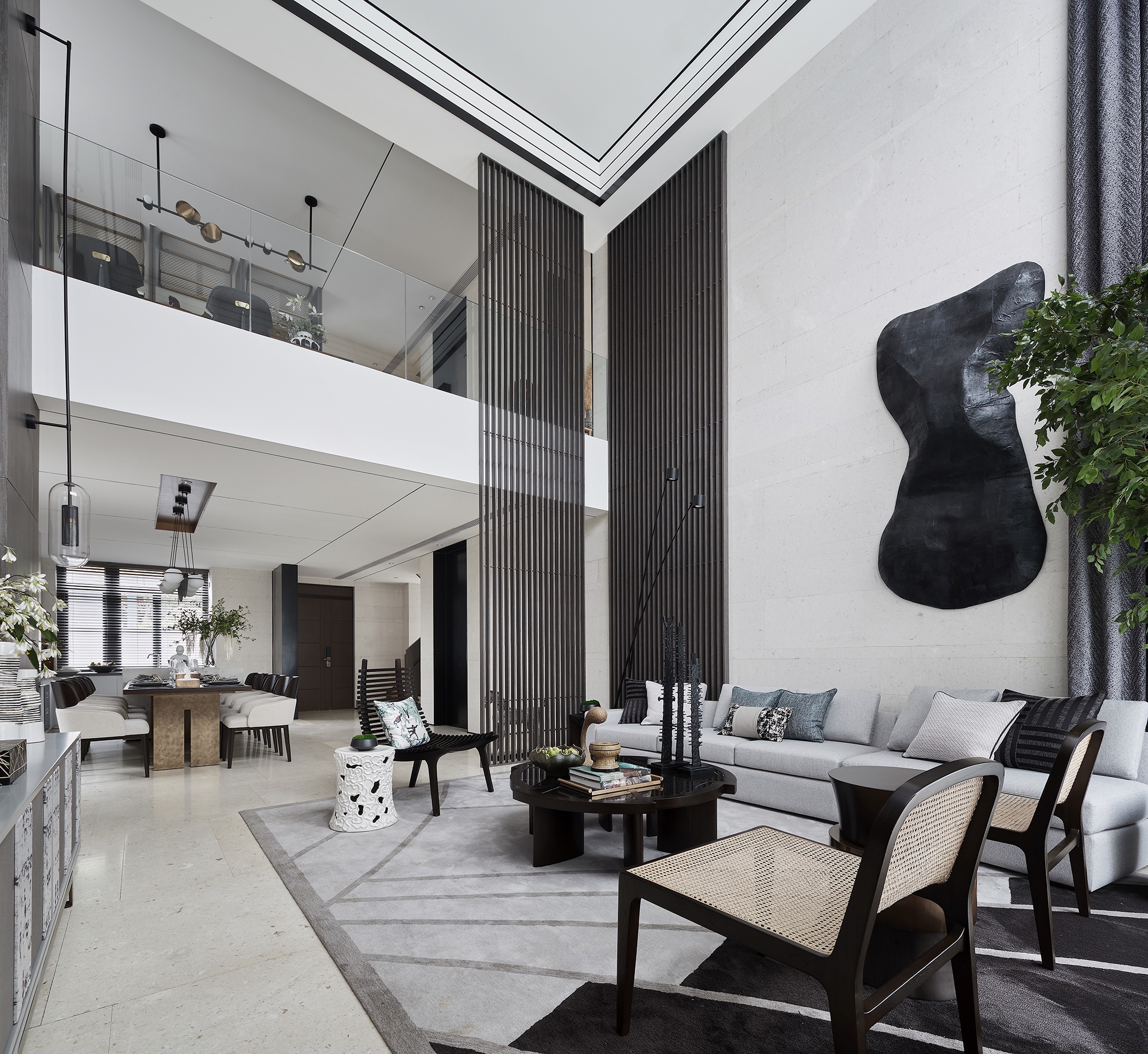 Read about project POLY • THE LANDSCAPE MANSION Model Villa