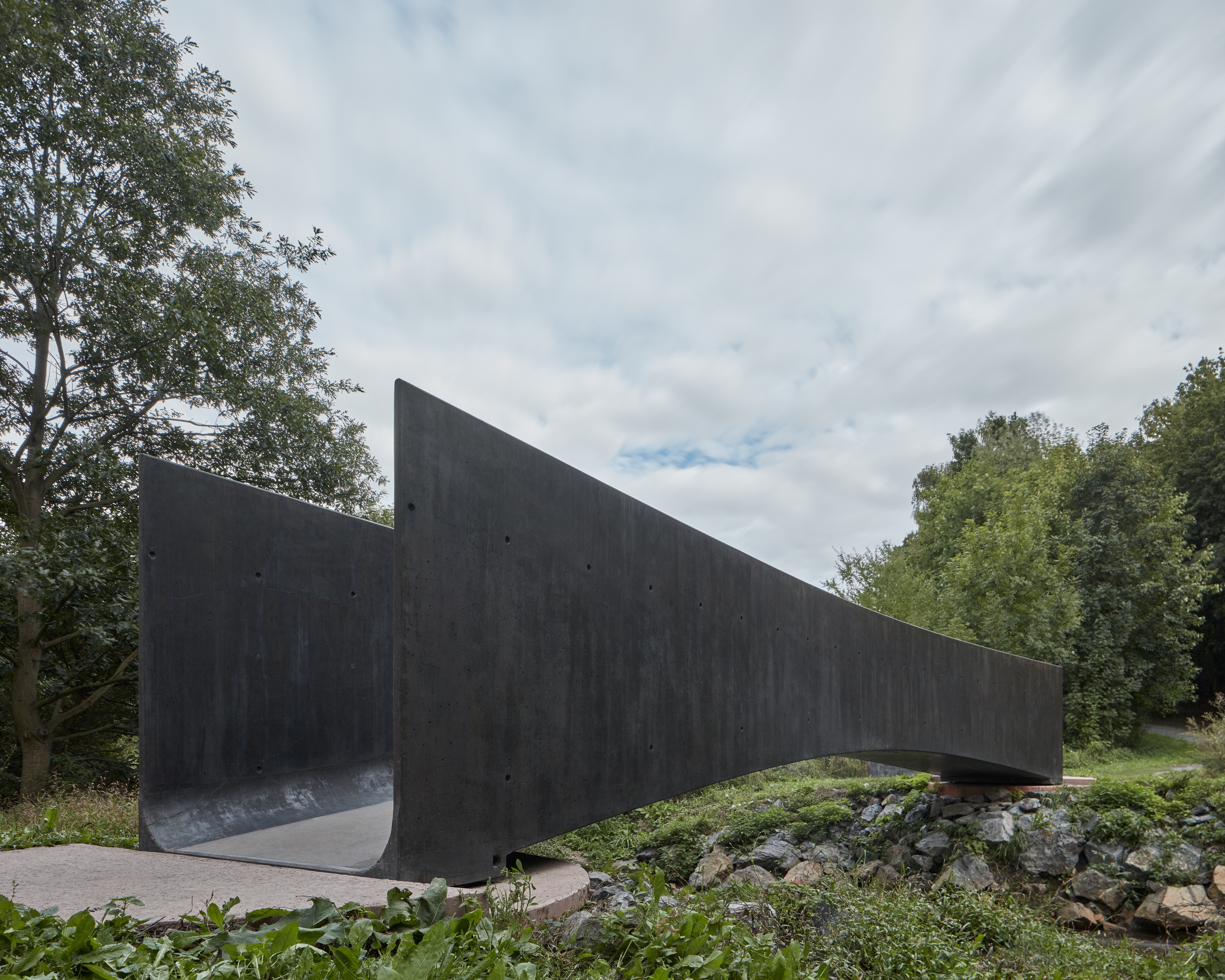 Read about project Footbridge over Dřetovický potok