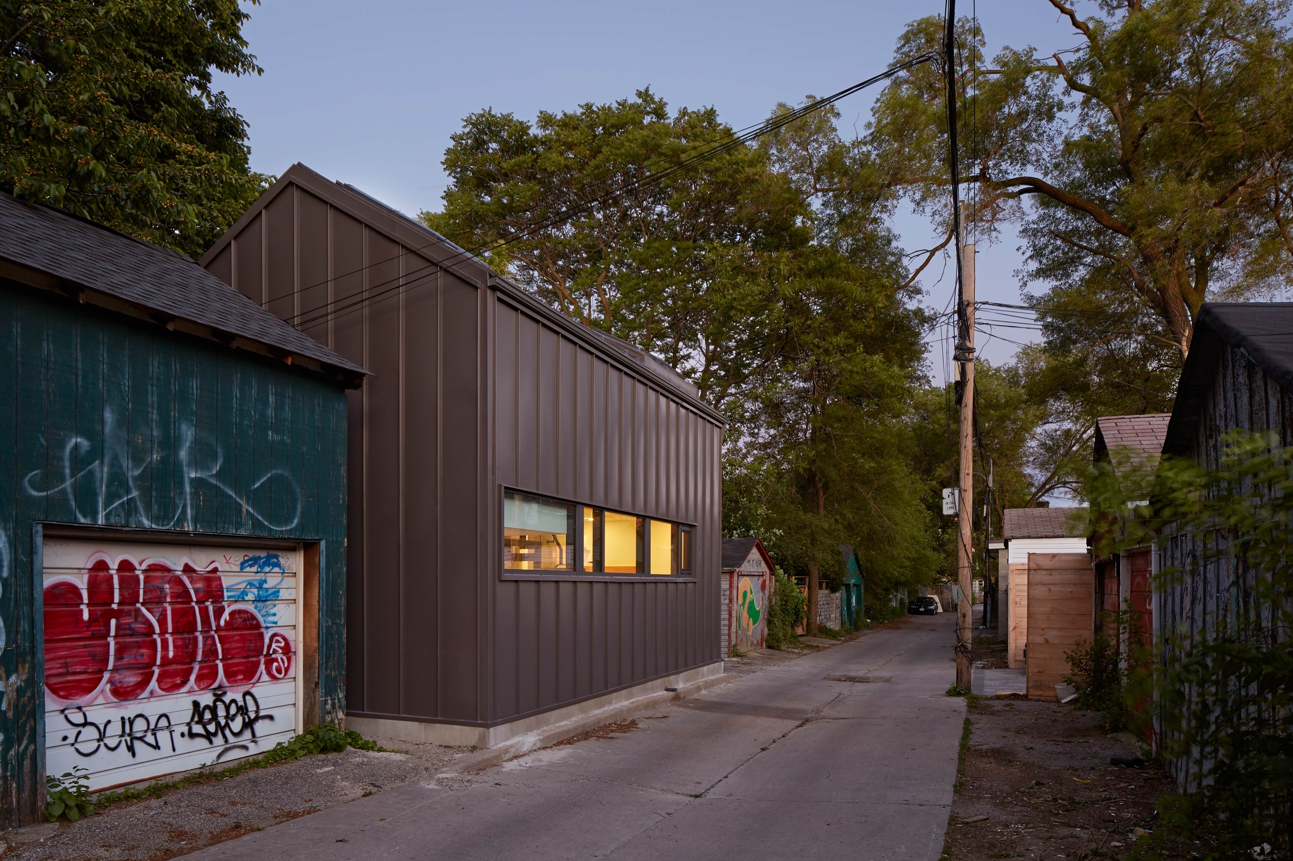 Read about project College Laneway House