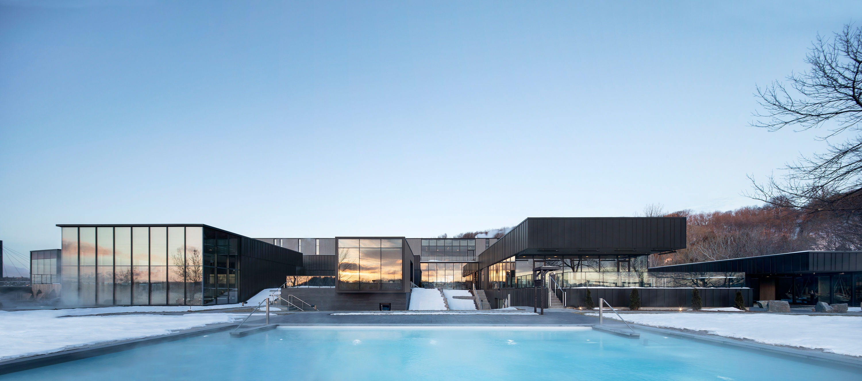 Lire à propos du projet Strøm Spa Nordique Vieux-Québec