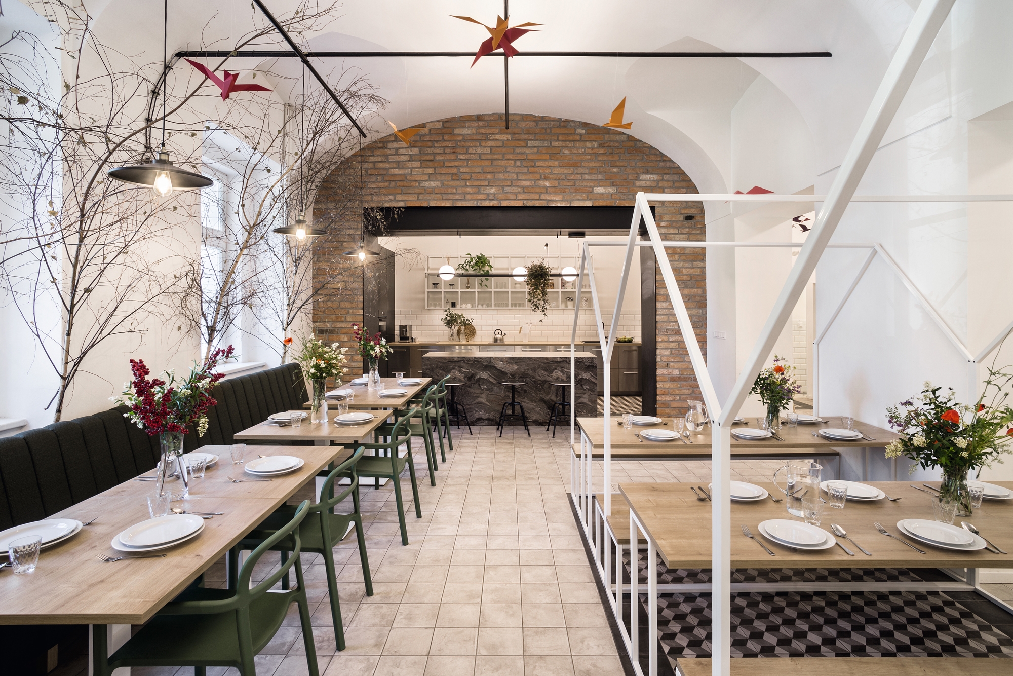 Read about project A modern school and kindergarten at the chateau