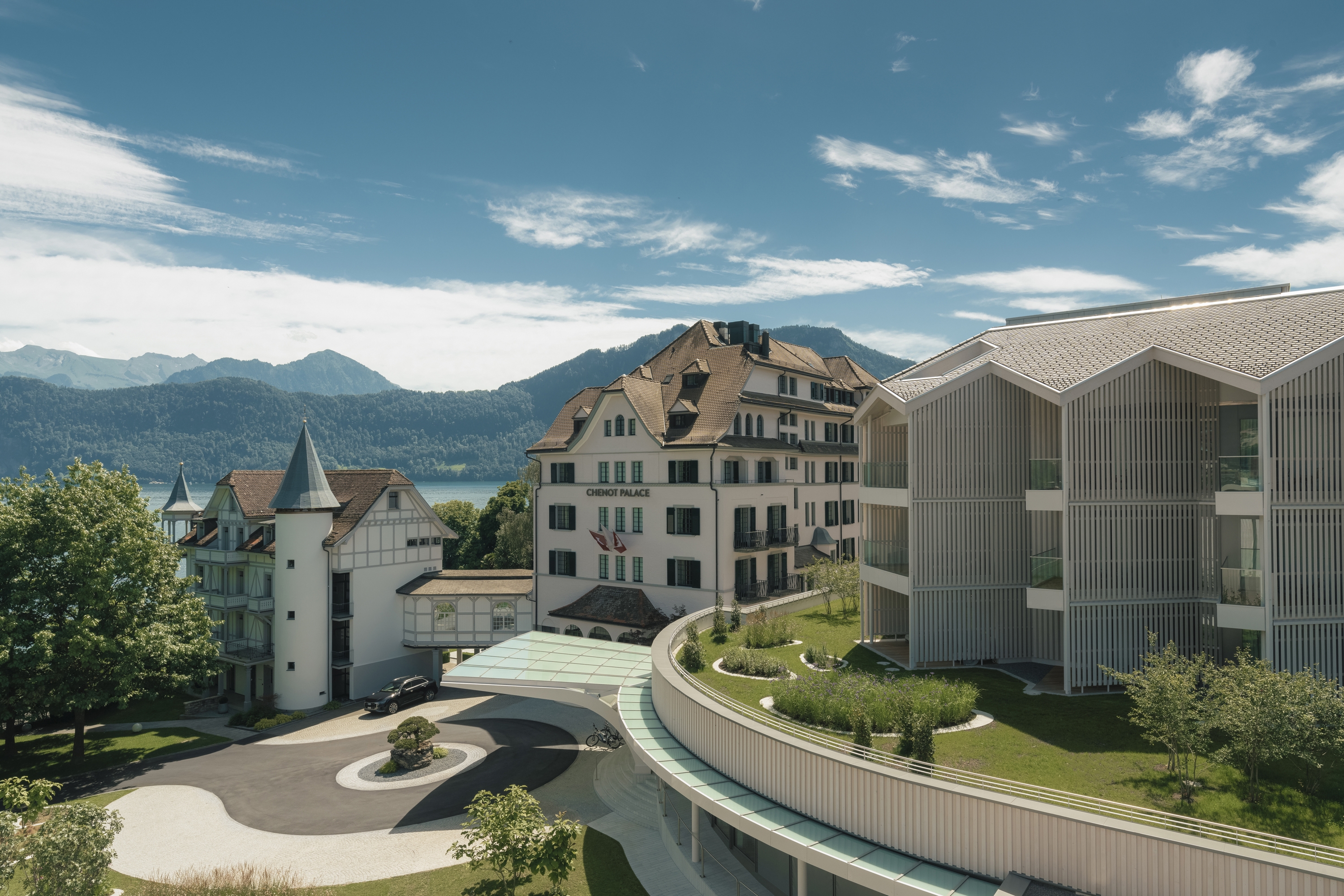 Erfahre mehr über das Projekt Chenot Palace Weggis Health Wellness Hotel