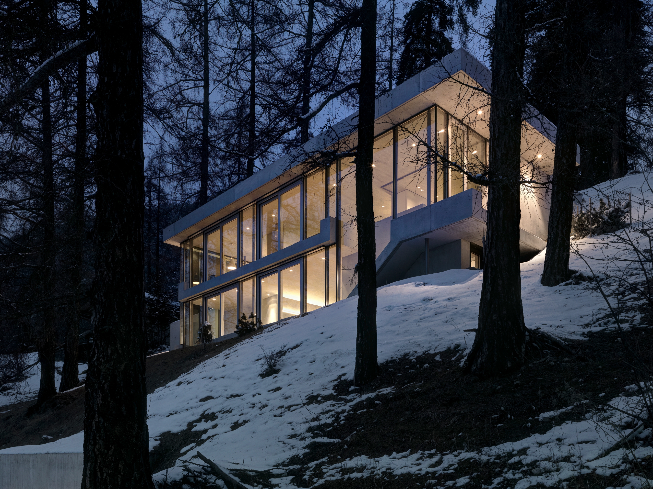 Read about project A purist in harmony with nature
