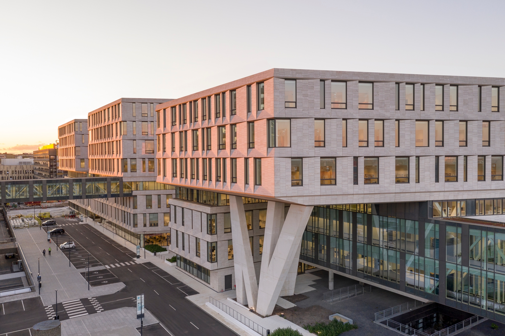 Erfahre mehr über das Projekt Rigshospitalet Hospital North Wing