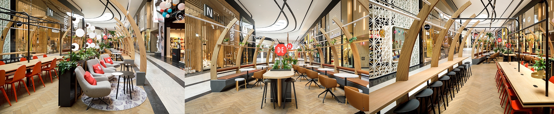 Read about project D.E. Café Pavilion Westfield