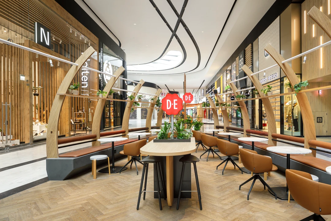 Leggi sul progetto D.E. Café Pavilion Westfield
