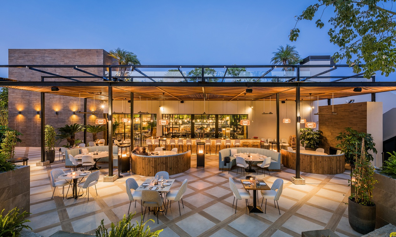 Read about project Breathe Restaurant - Marbella, Spain