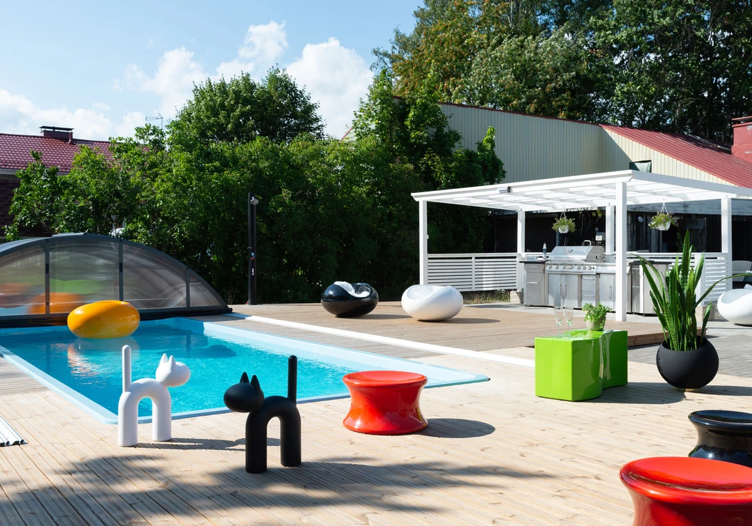 Read about project Swimming pool residence