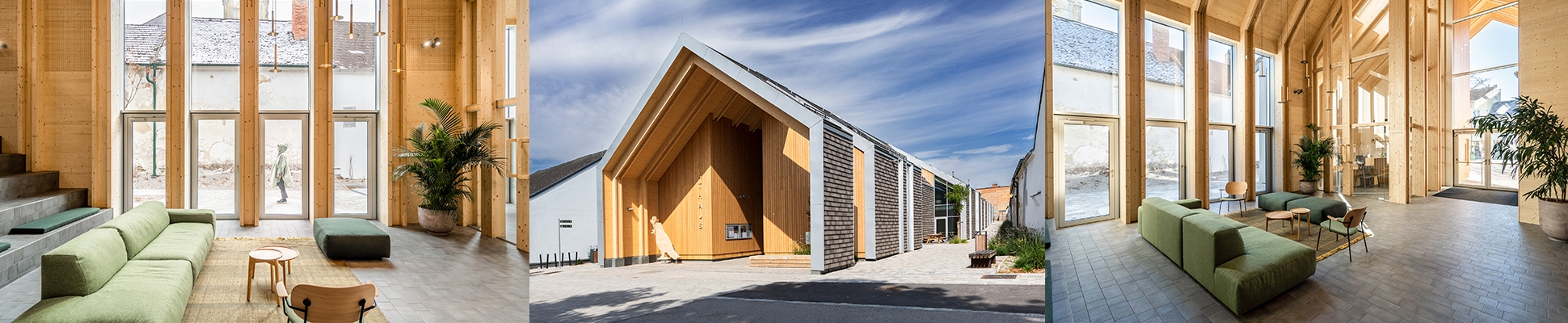 Read about project Großweikersdorf Community Center – everything under one roof