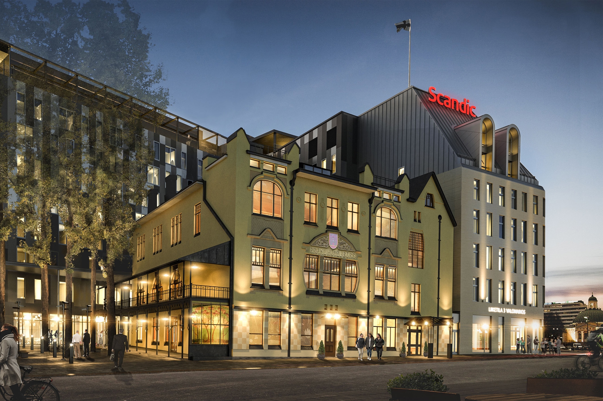 Read about project Scandic Hamburger Börs