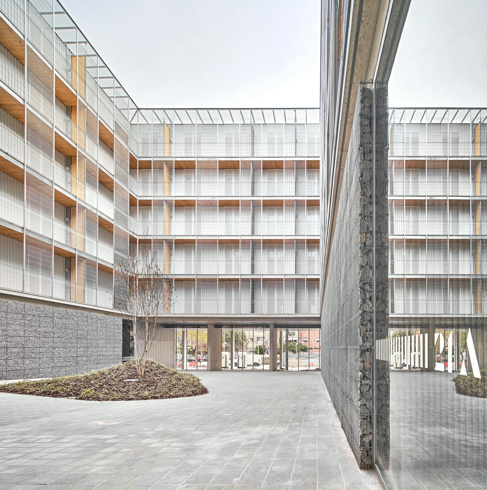 Read about project 85 Social Dwellings in Cornellà