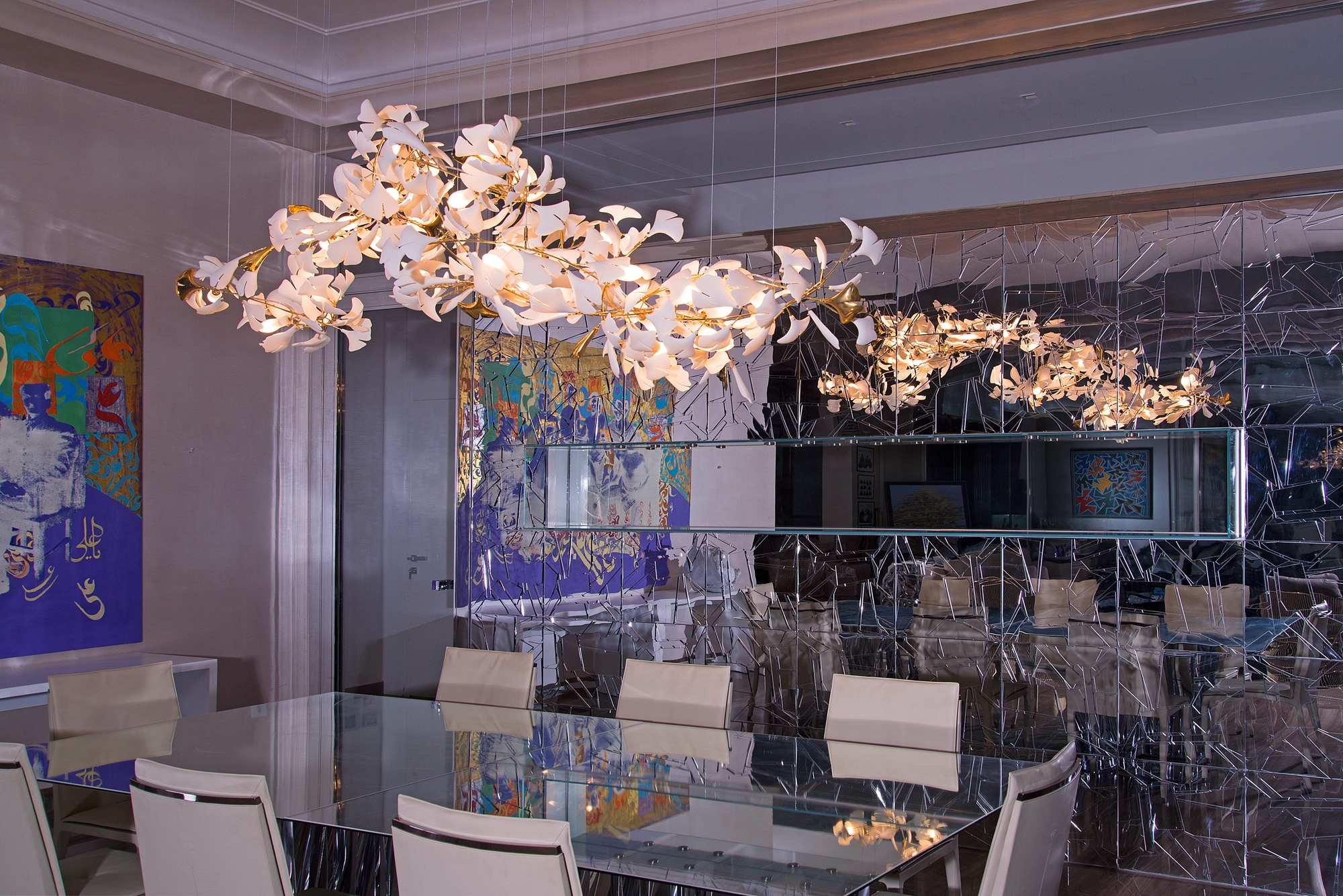 Read about project Bespoke Light Installation In Beirut GINKGO_320