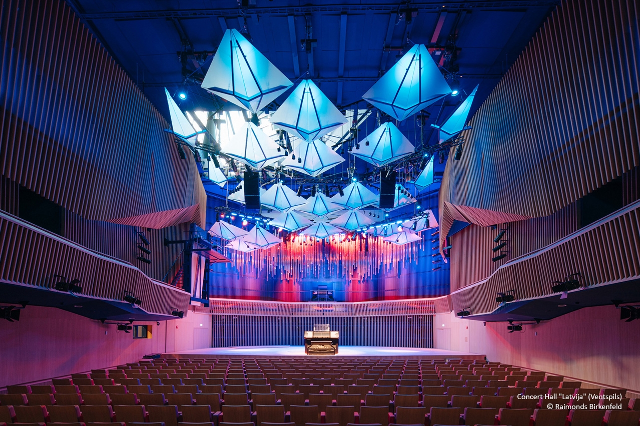 Leer sobre el proyecto Music School and Concert Hall in Ventspils