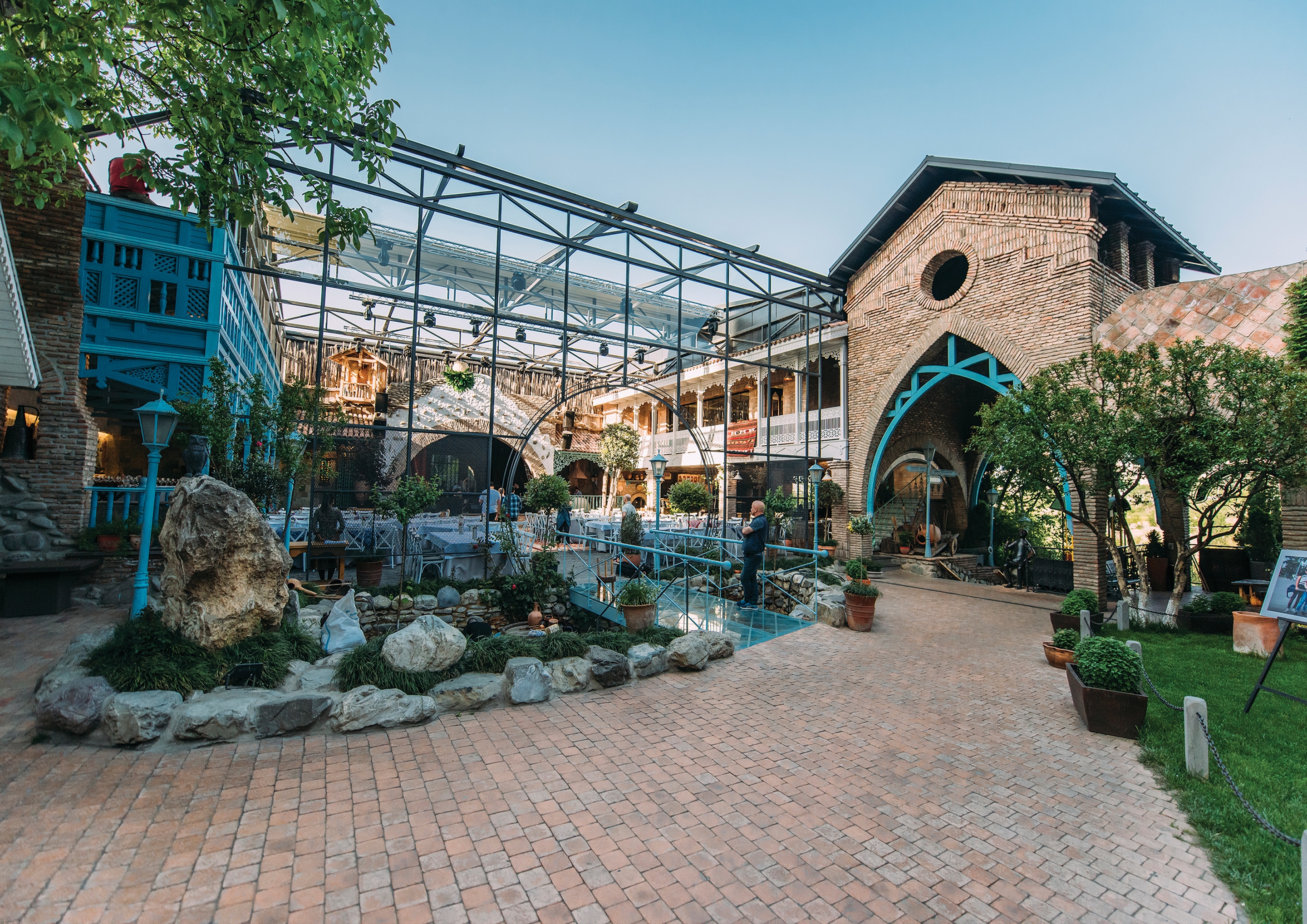 Read about project Restaurant complex "Tsiskvili"