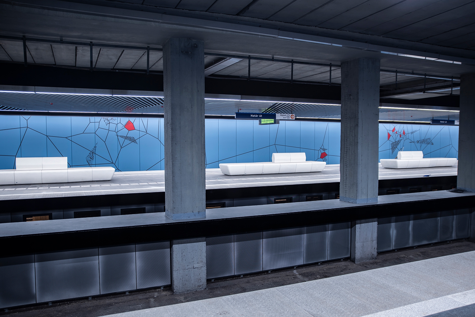 Read about project Furniture for the Renovation of Budapest Metro Line M3