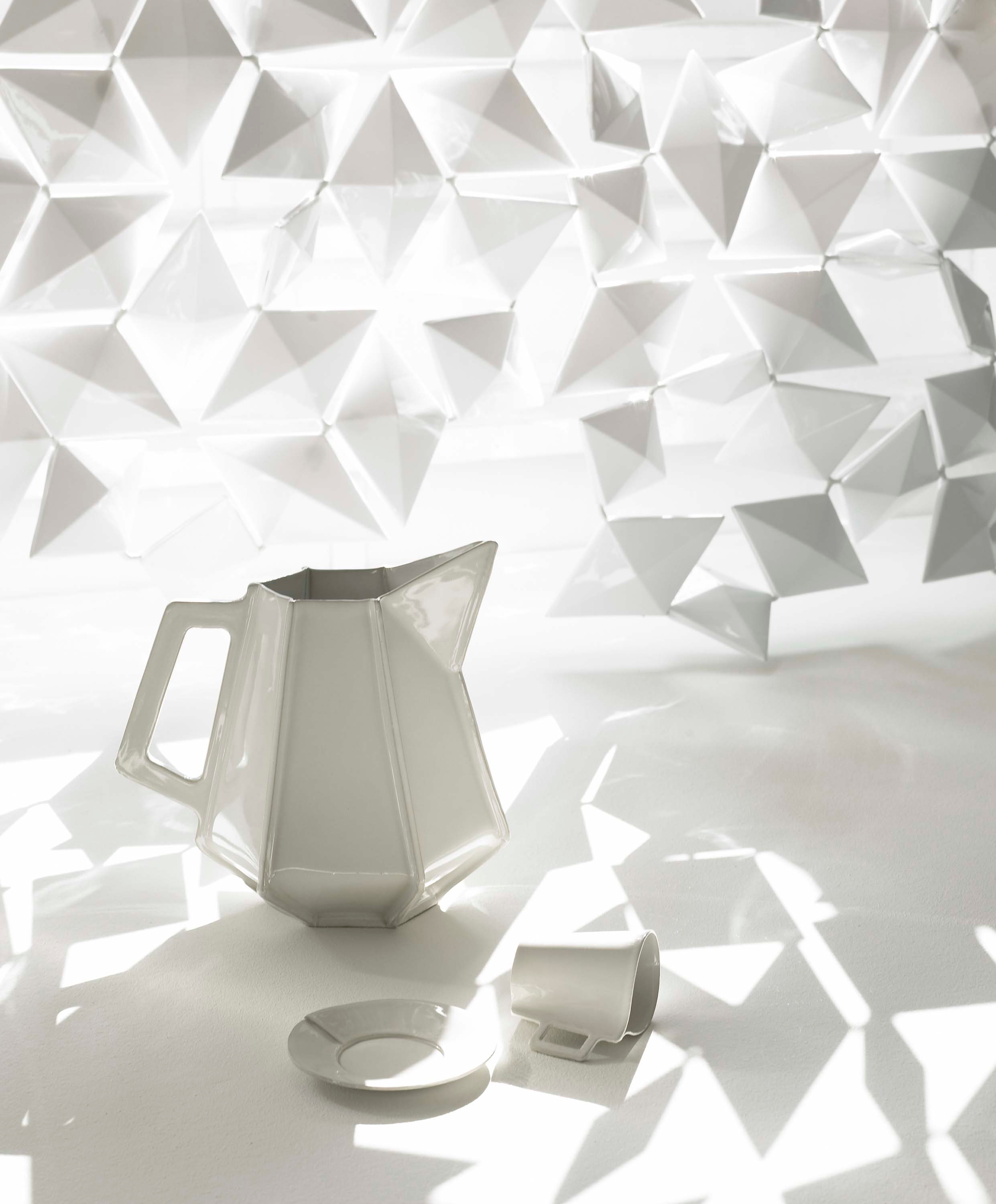 Read about project Modern still life featuring the Facet open room divider