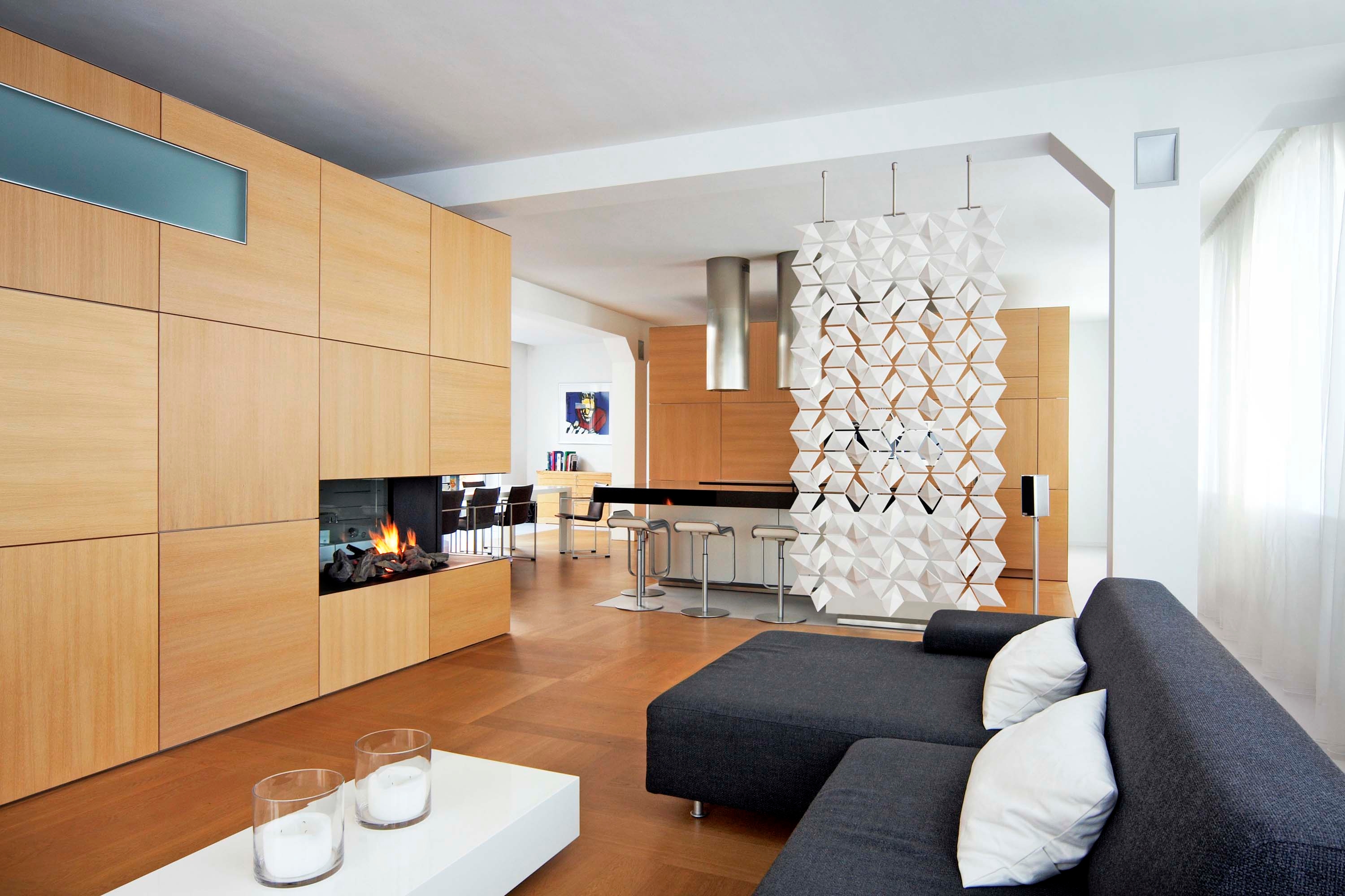 Read about project Living room and dining room divider