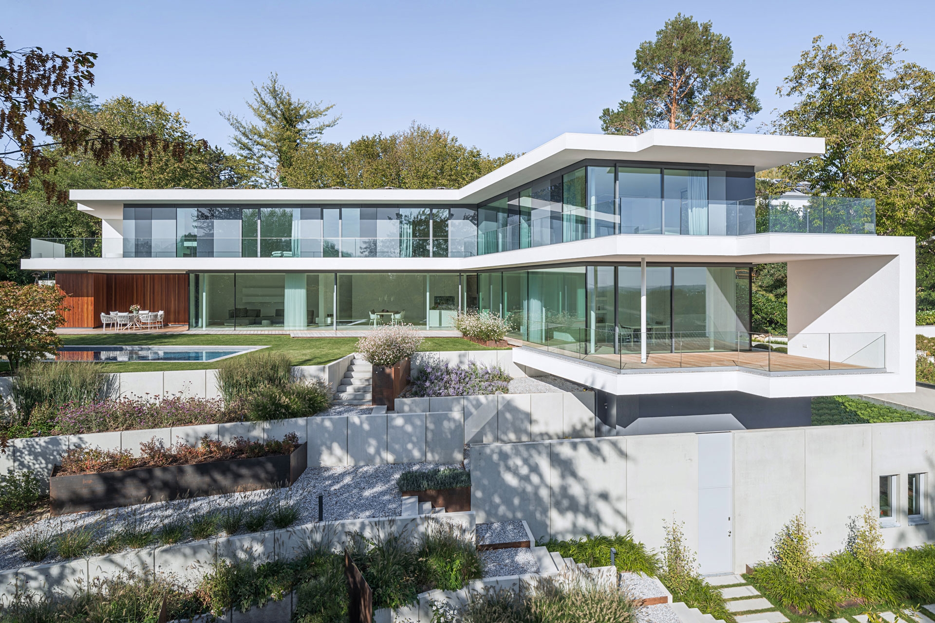 Leggi sul progetto Panorama Villa in Southern Germany