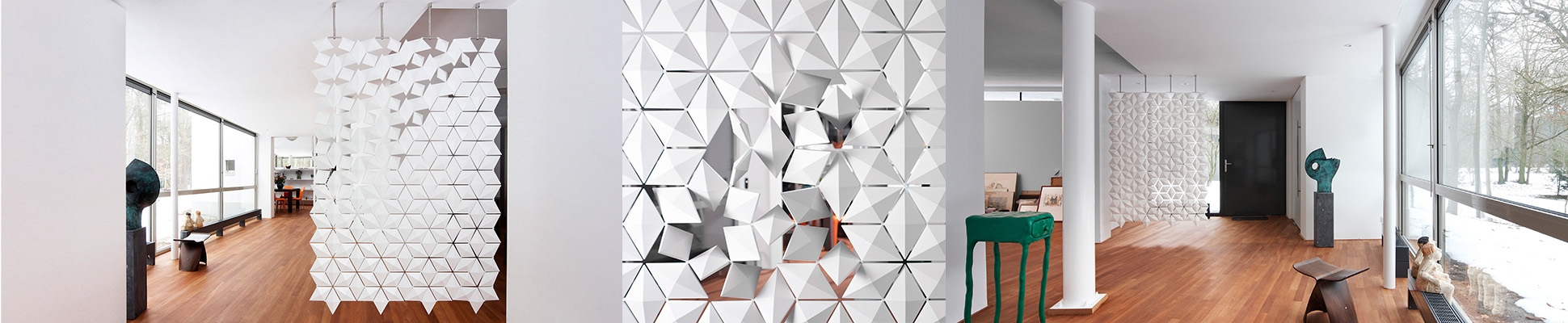 Leggi sul progetto The most stylish hanging room divider screen is here