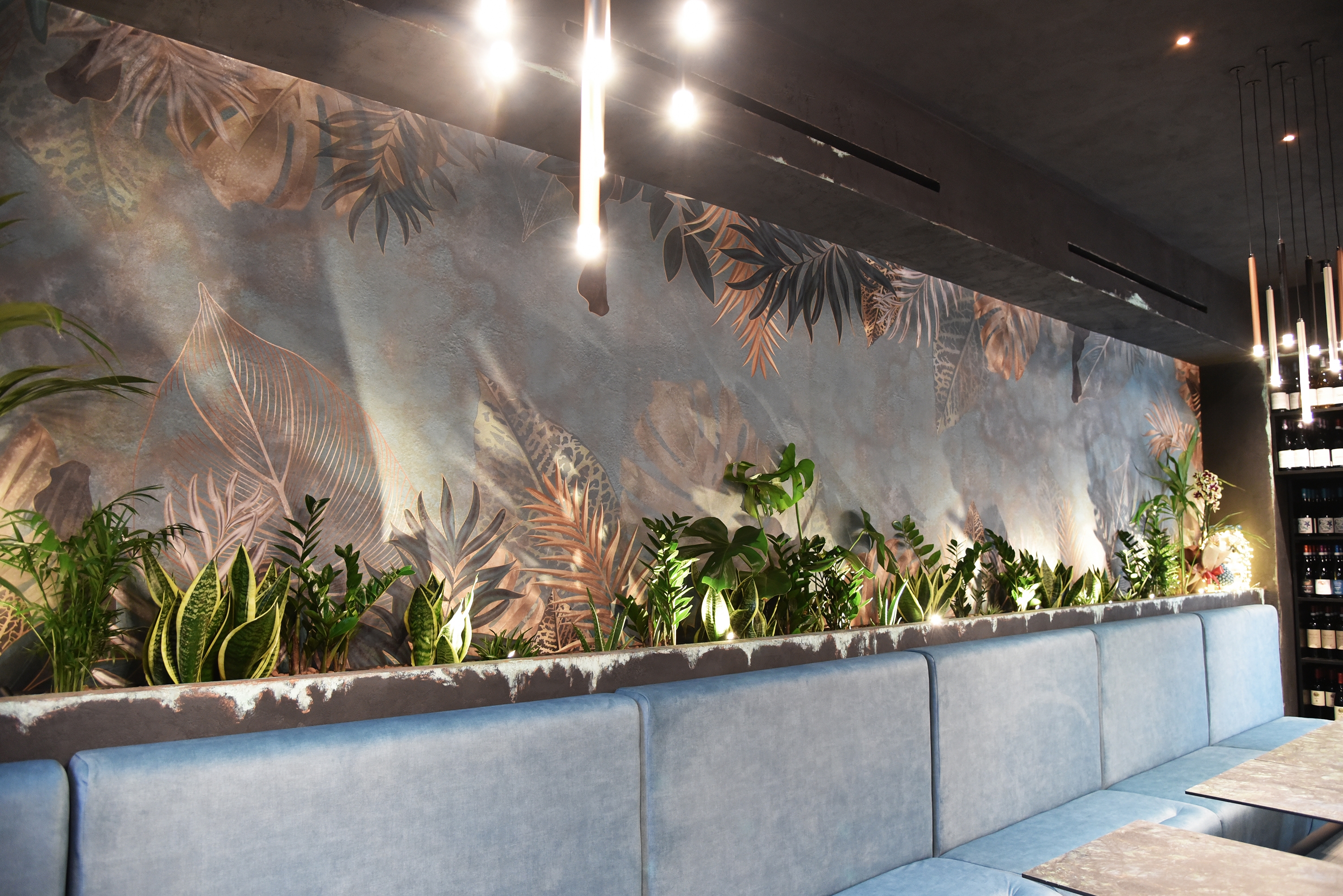 Read about project A journey of taste among elegant floral decorations