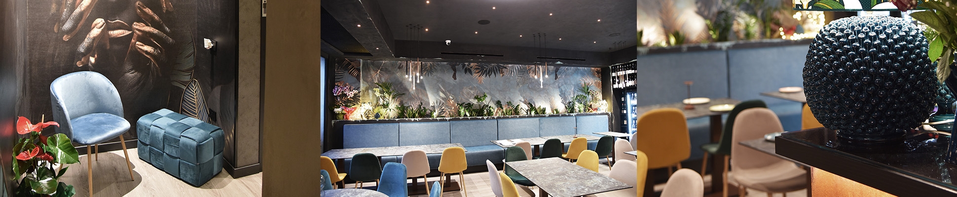 Read about project A journey of taste among elegant floral decorations