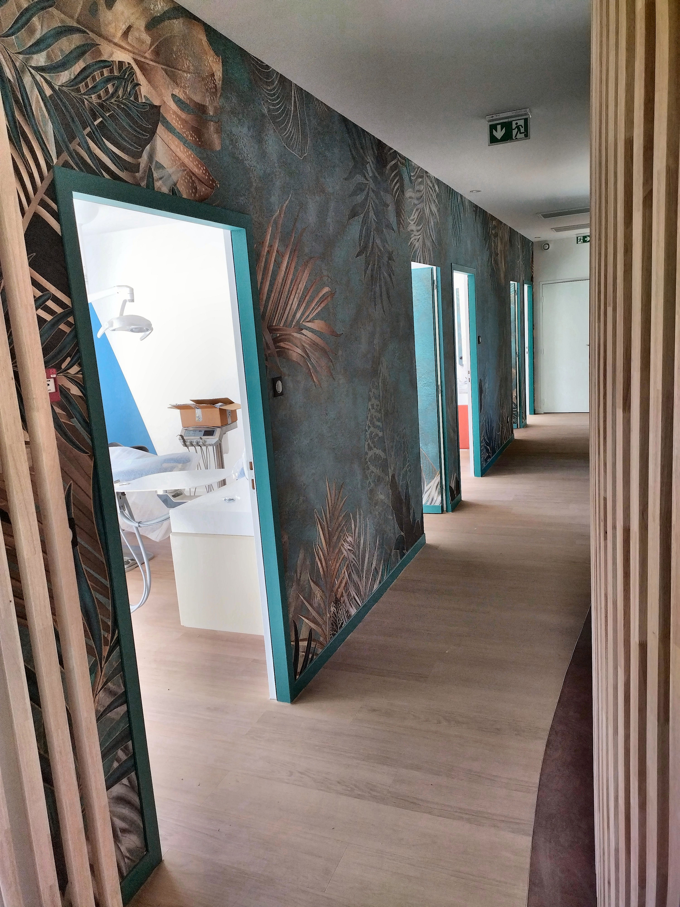 Read about project Nature dresses the walls of a dental office in France