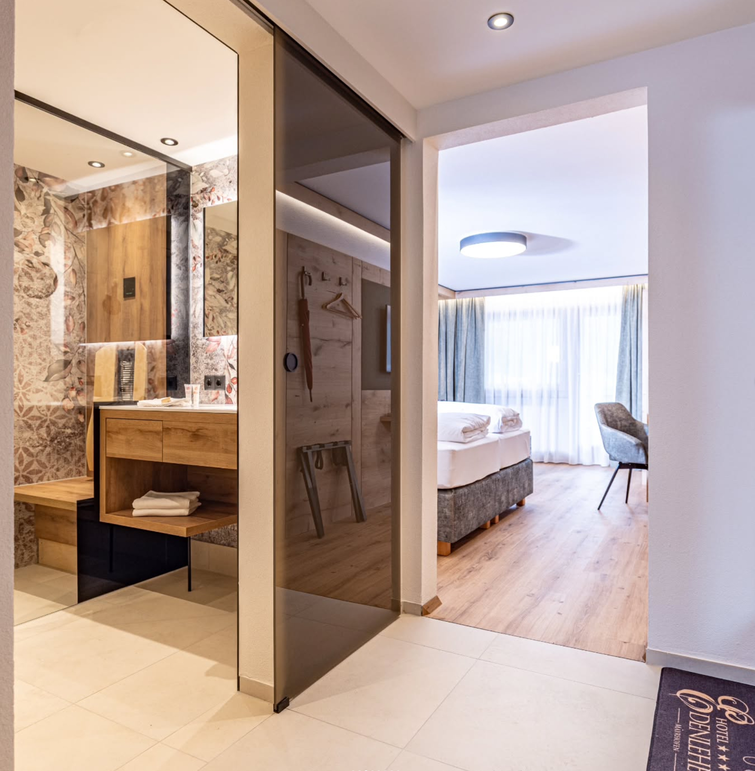 Read about project A natural and decorative touch in bathroom interior design