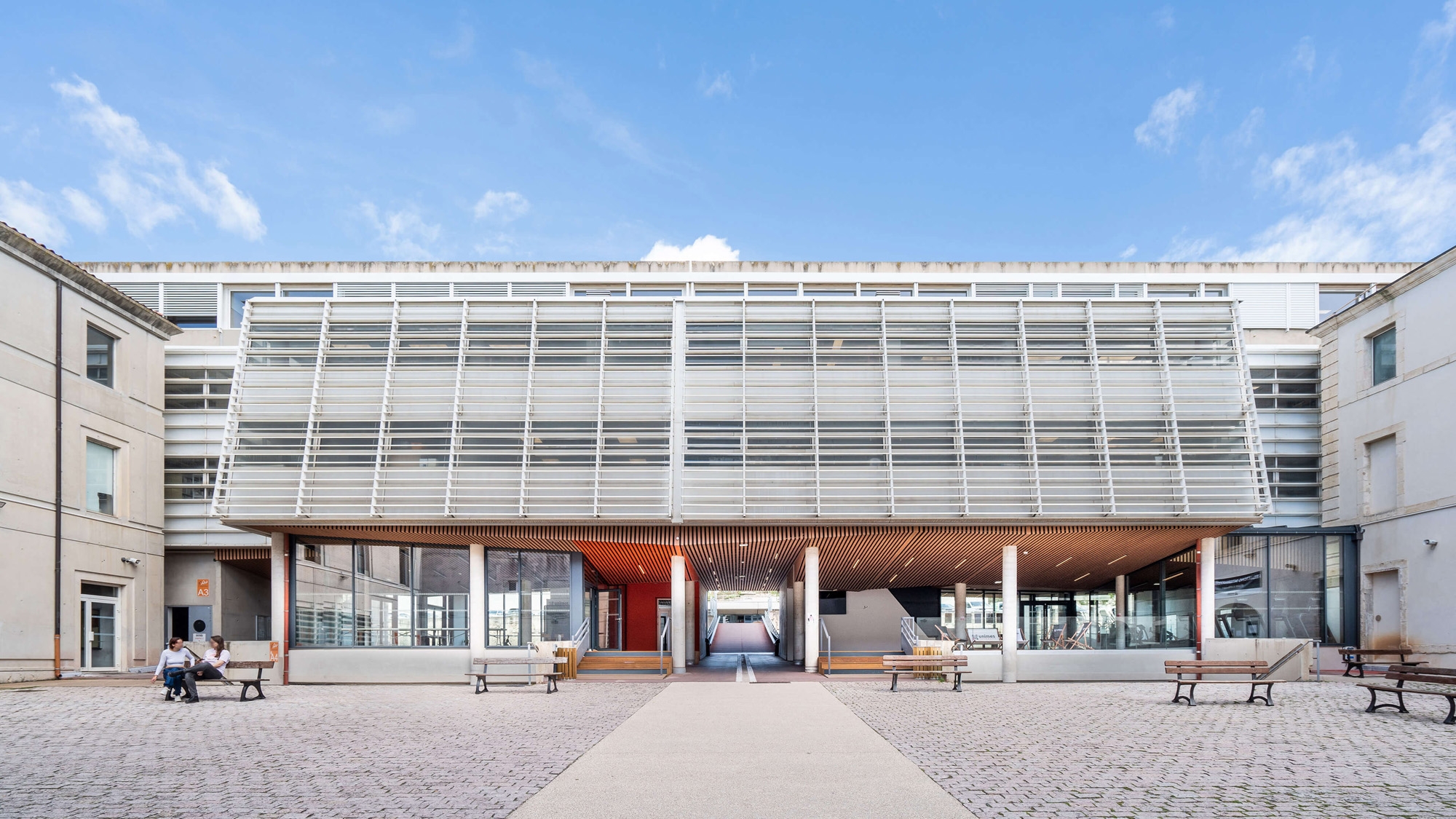 Read about project Université de Nîmes - Site Vauban