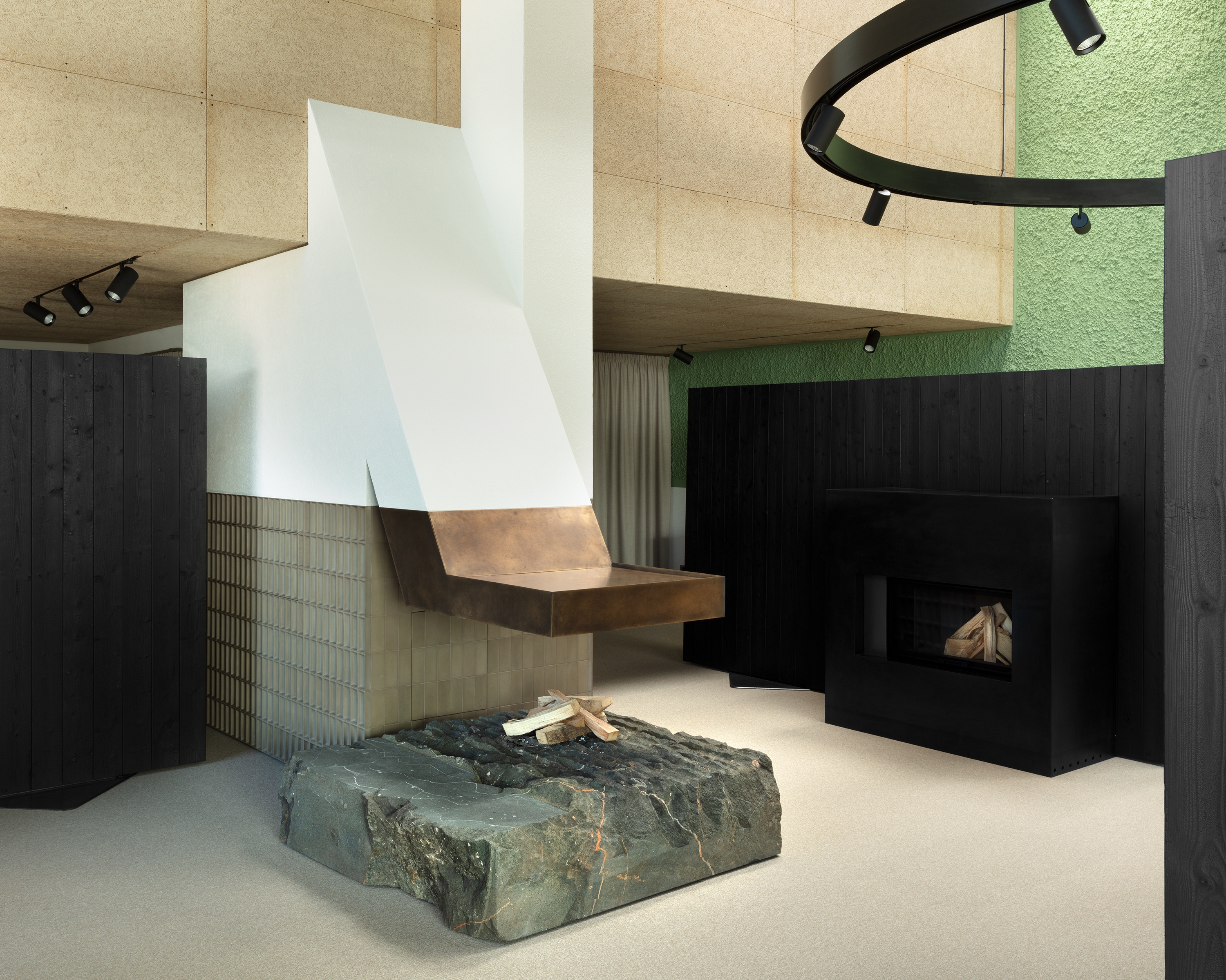 Leer sobre el proyecto Fireplace - Showroom for a stove maker