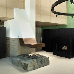 Read about project Fireplace - Showroom for a stove maker
