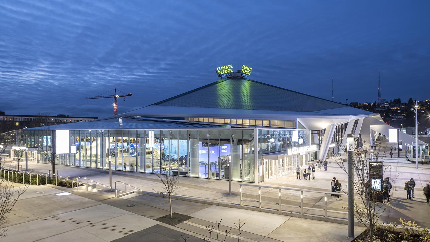 Read about project The Climate Pledge Arena