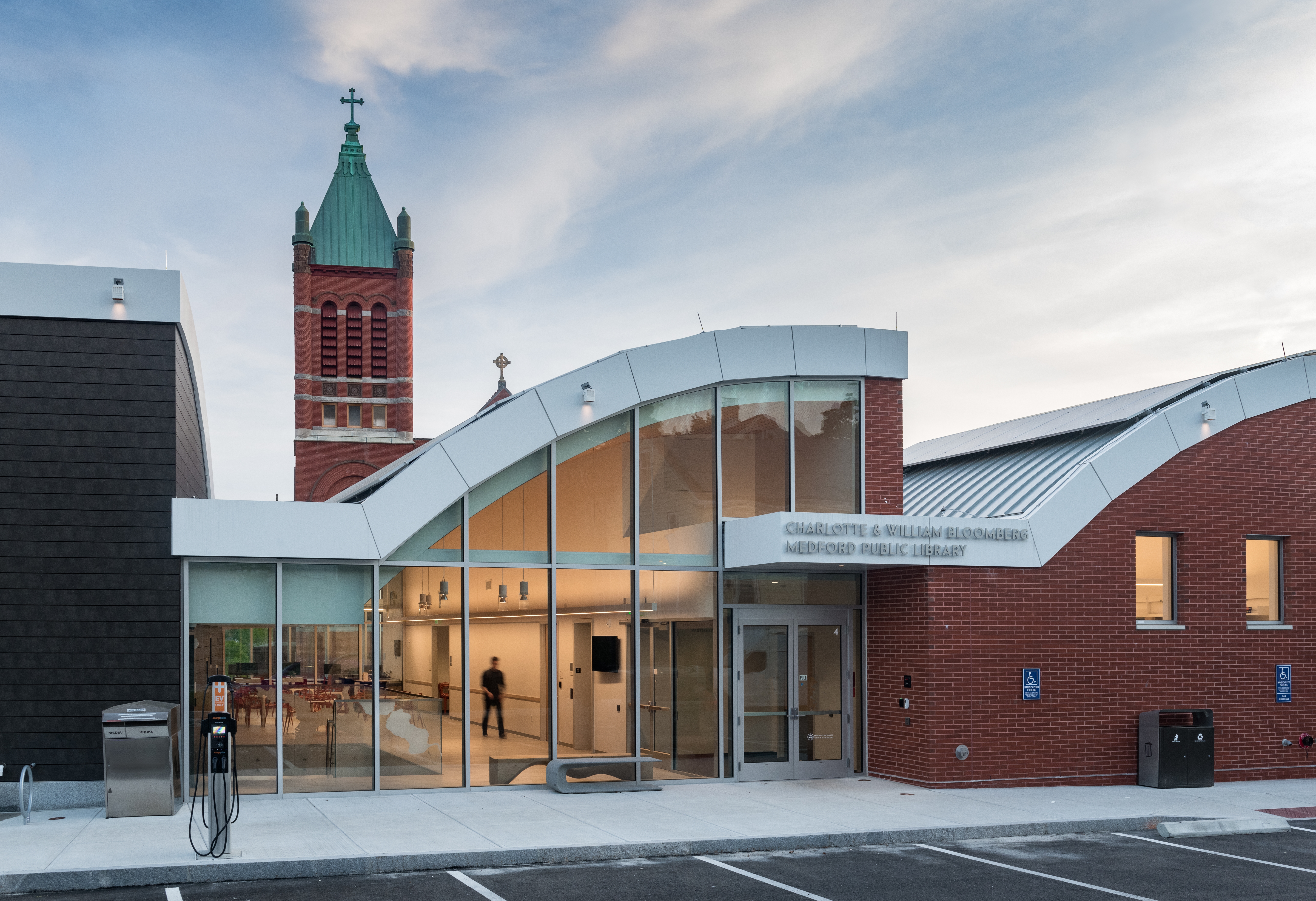 Read about project Charlotte & William Bloomberg Medford Public Library